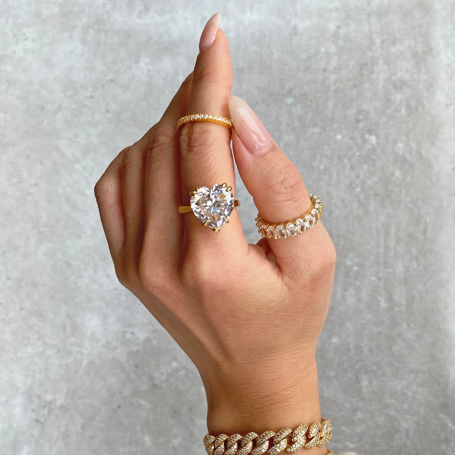 Amos Heart-Cut Ring - Image 4