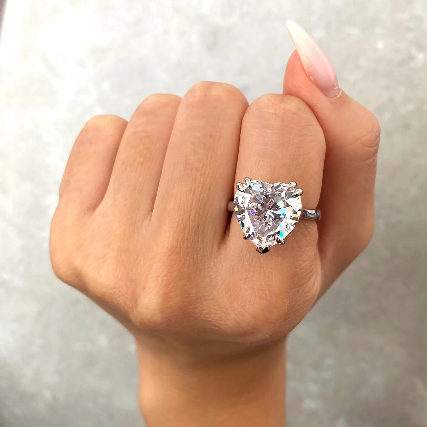 Amos Heart-Cut Ring - Image 5