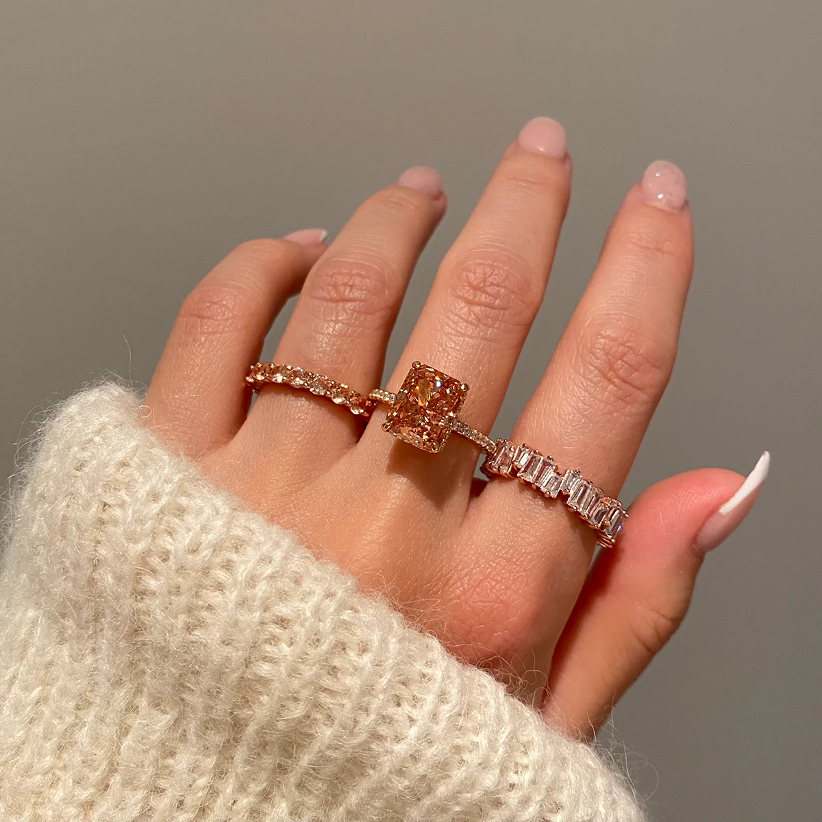 Aura Ring - Champagne - Image 3