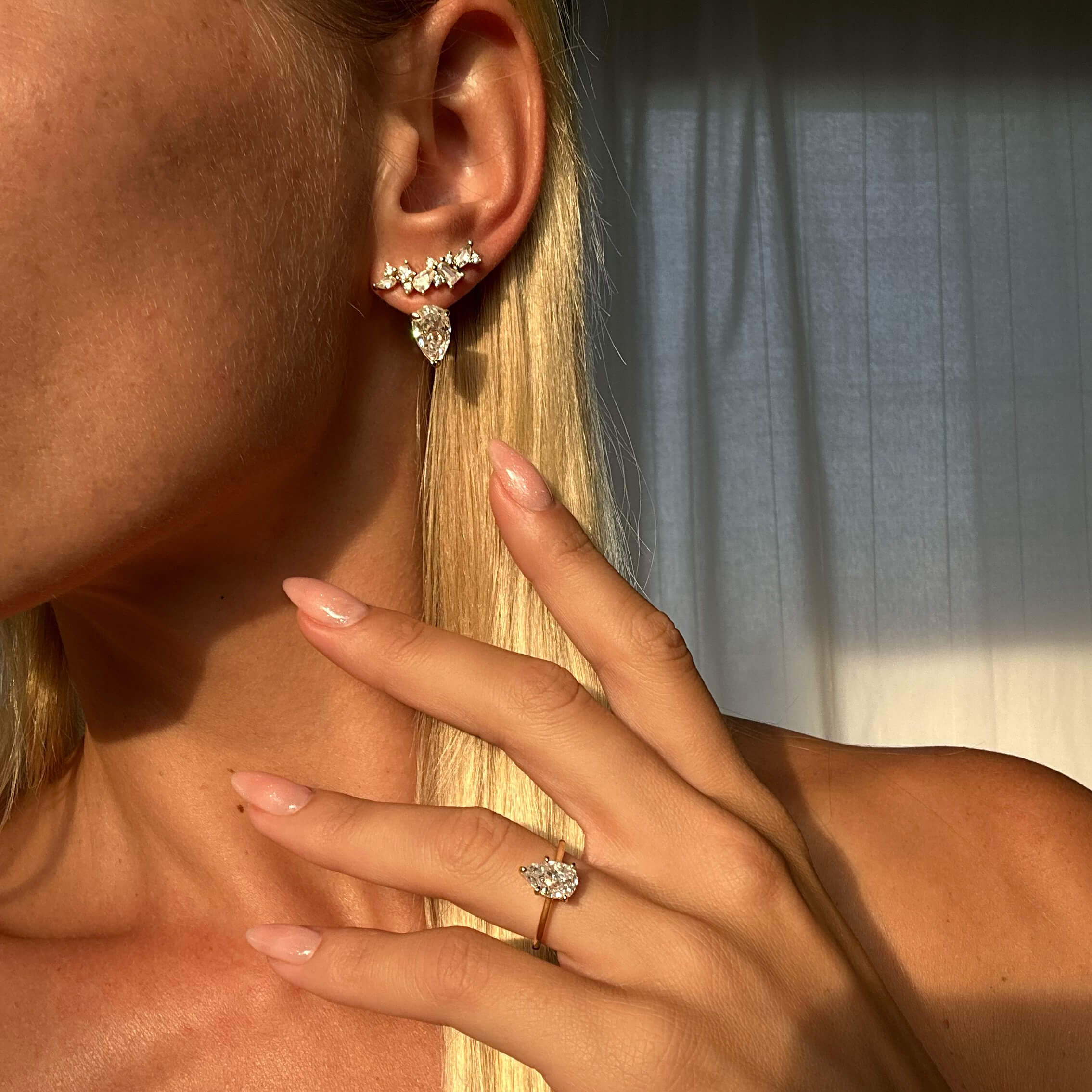 Aurea Jacket Earrings - Image 4