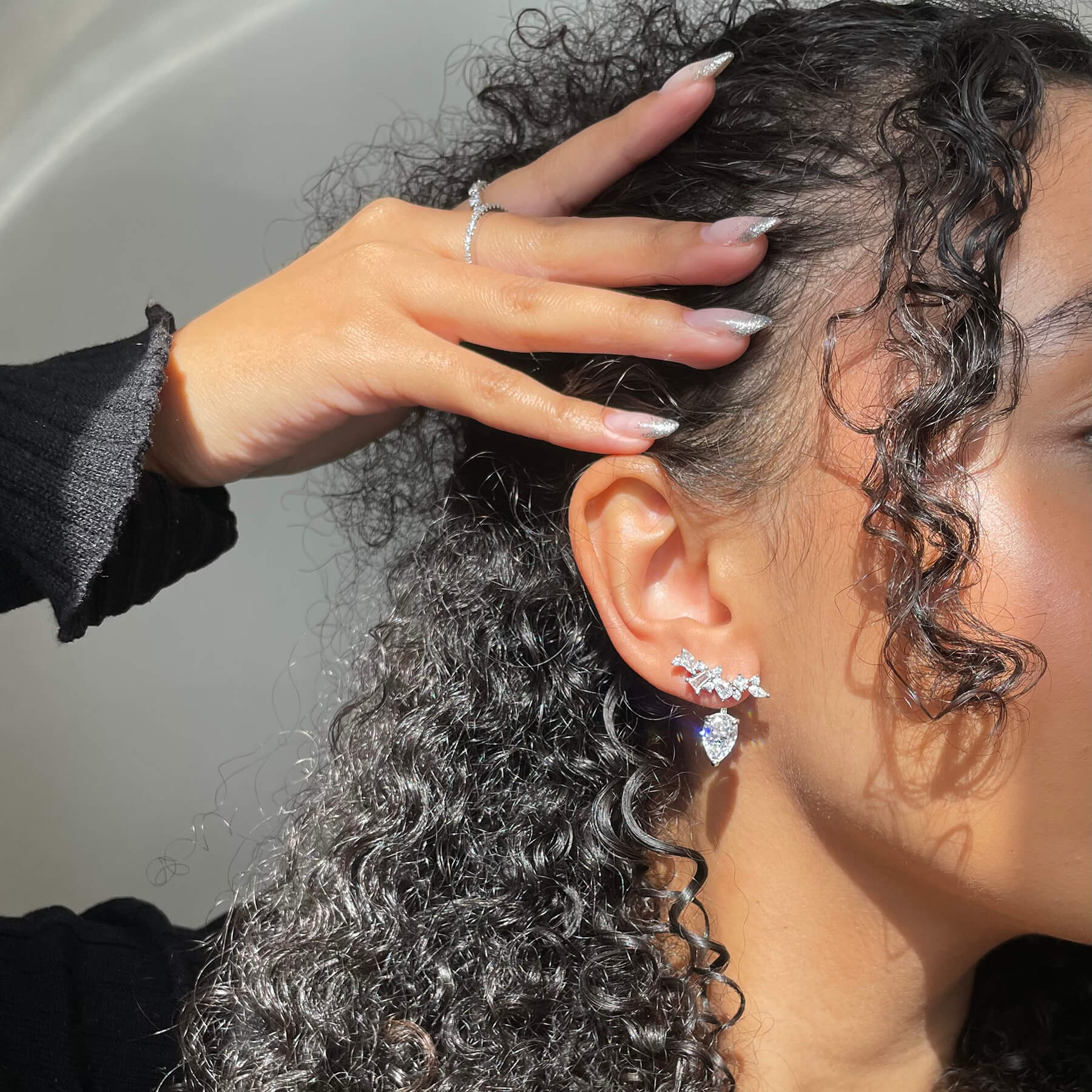 Aurea Jacket Earrings - Image 5