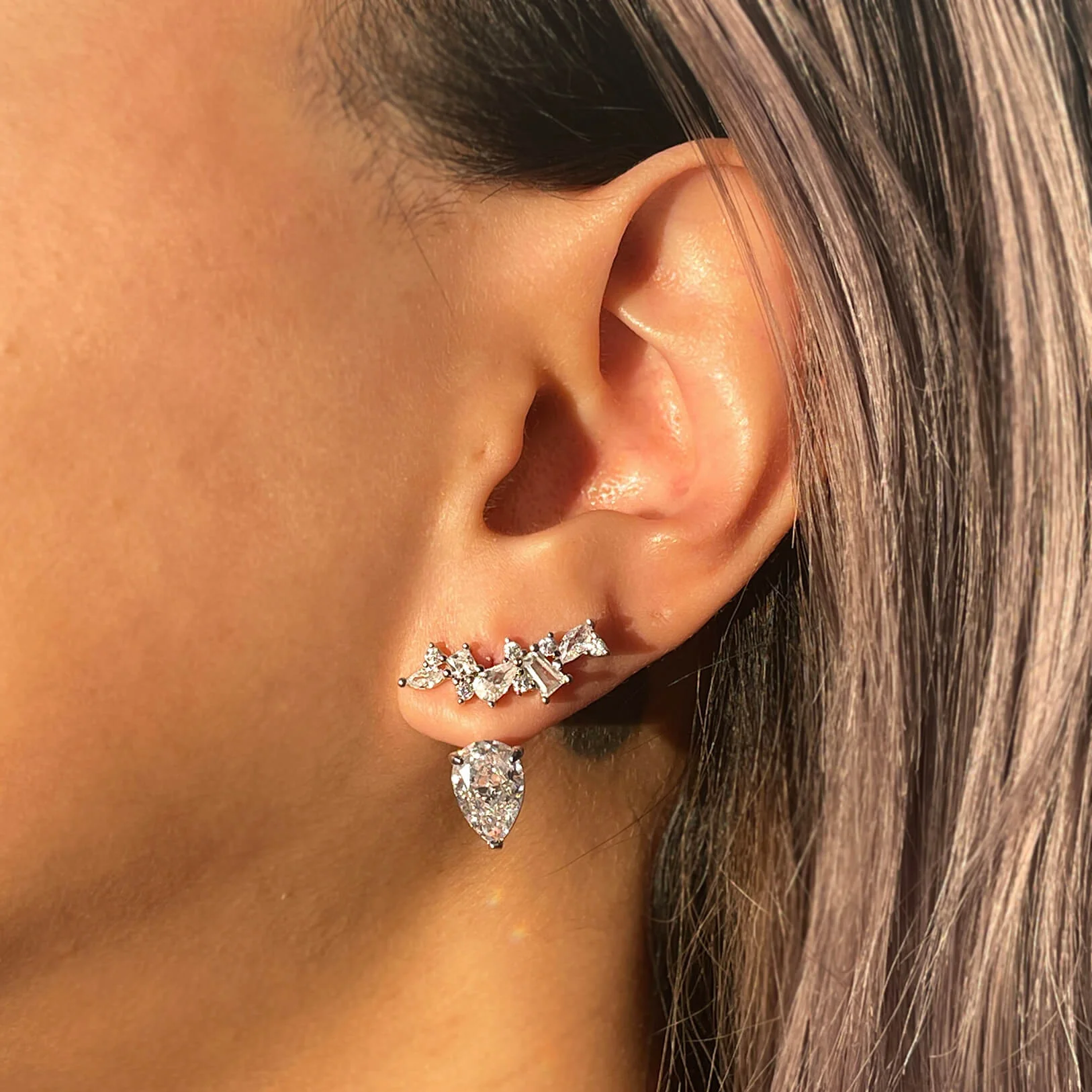 Aurea Jacket Earrings - Image 8