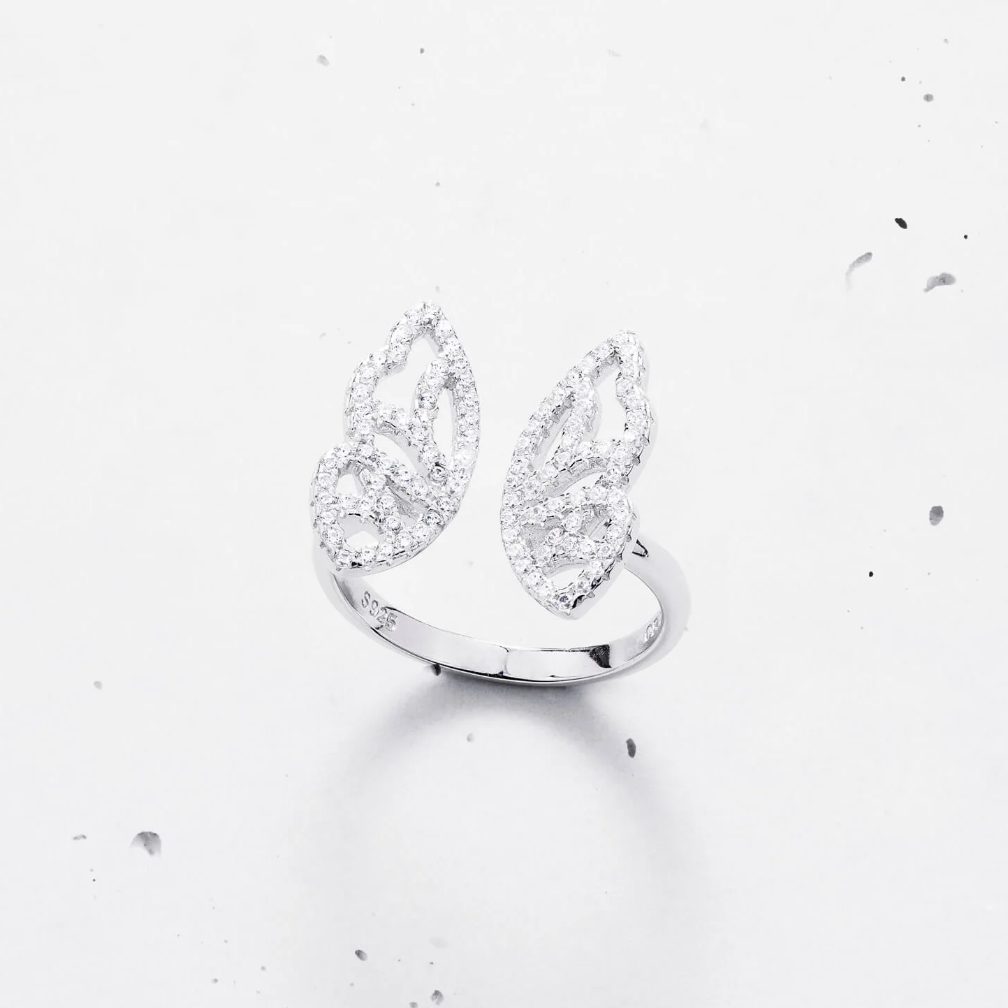Butterfly Open Ring - Image 2