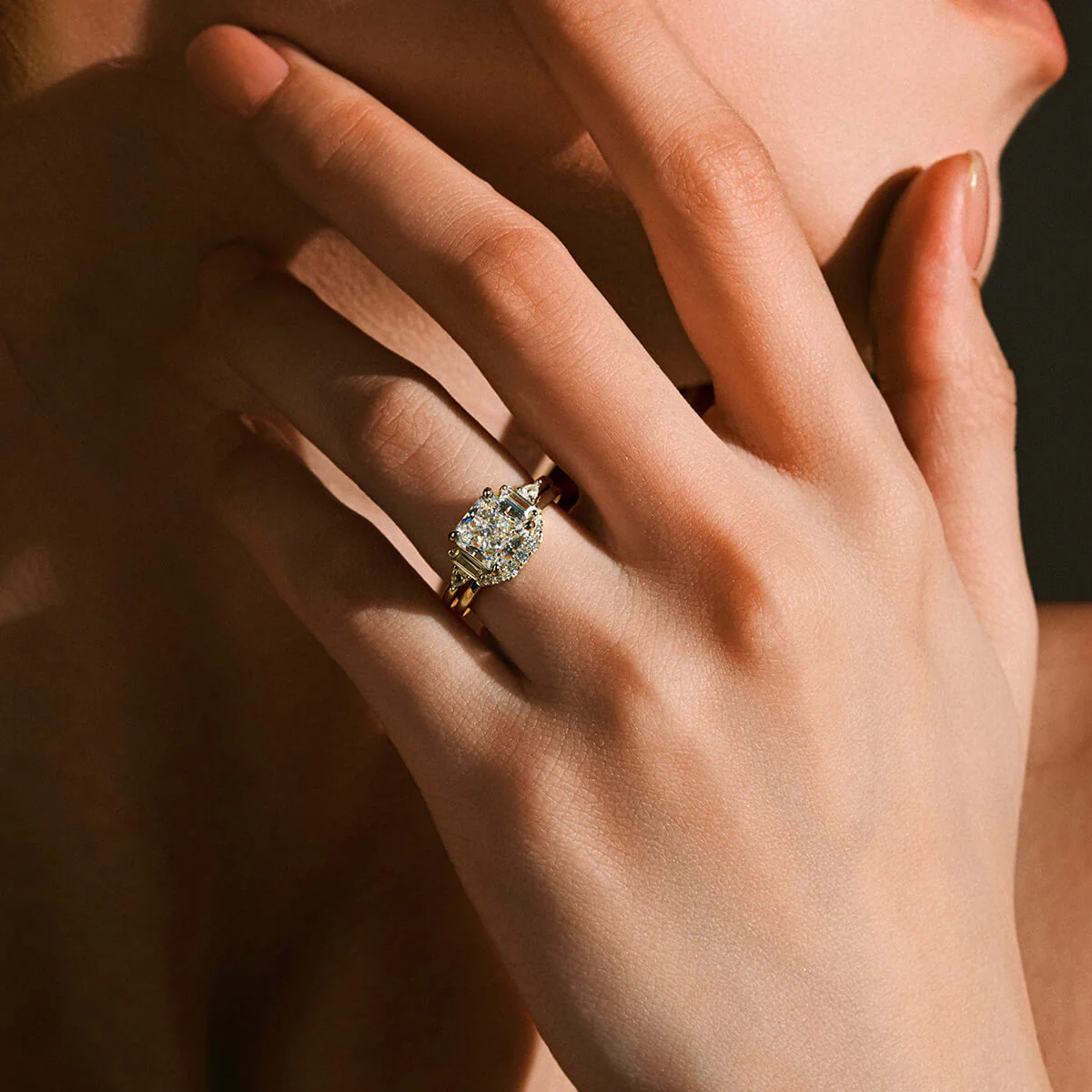 Crushed Ice Square Ring - Image 10