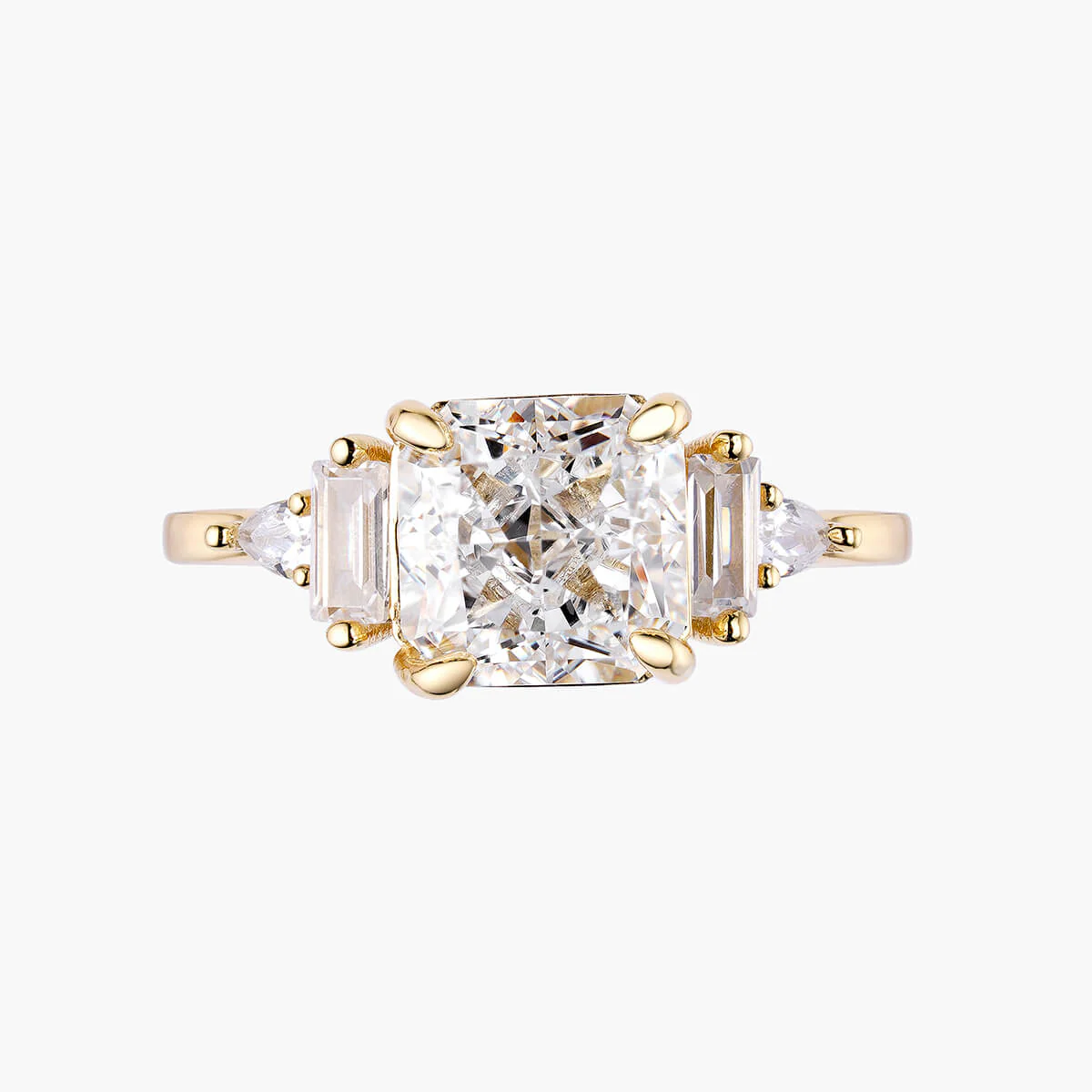 Crushed Ice Square Ring - Image 7
