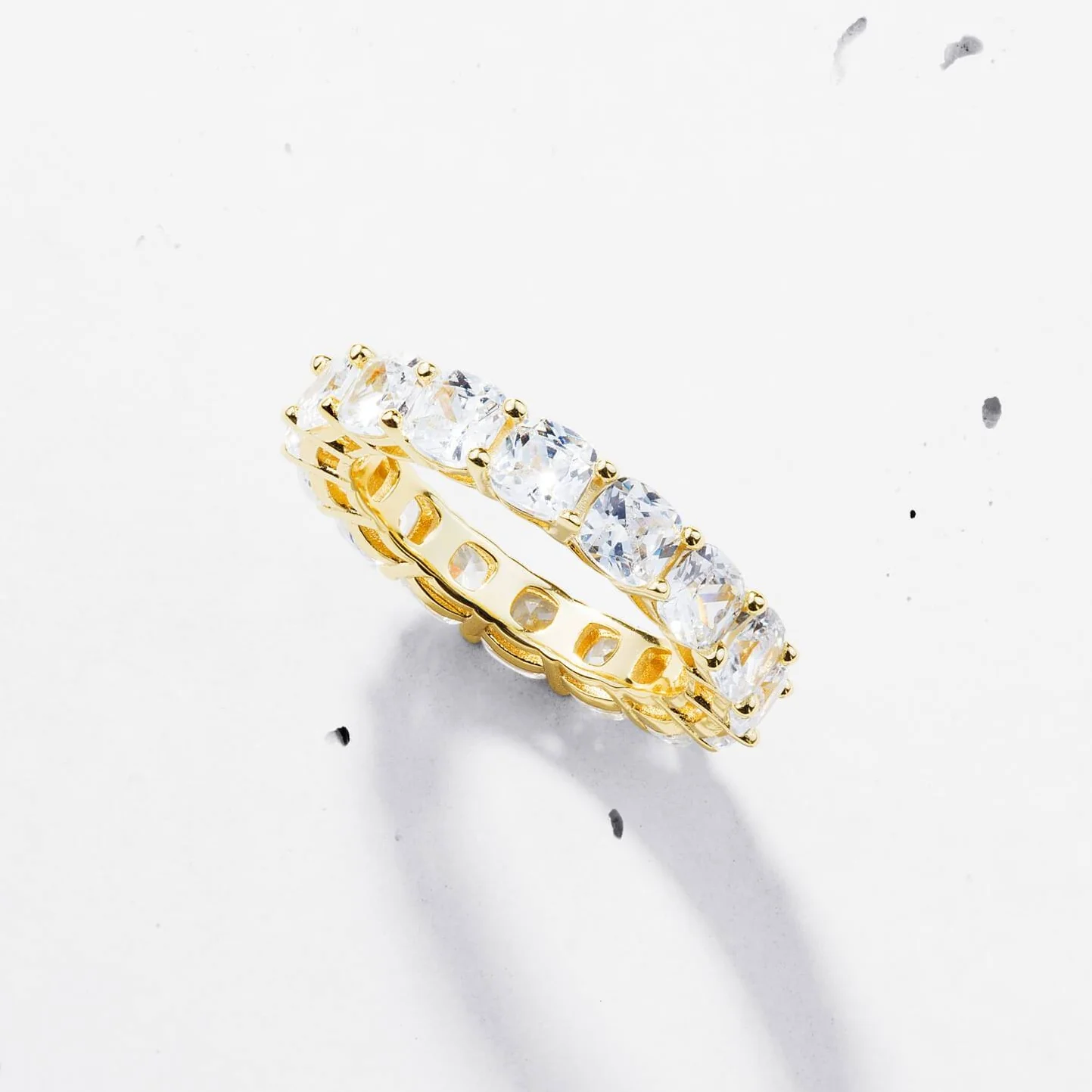 Cushion Cut Eternity Band - Image 3