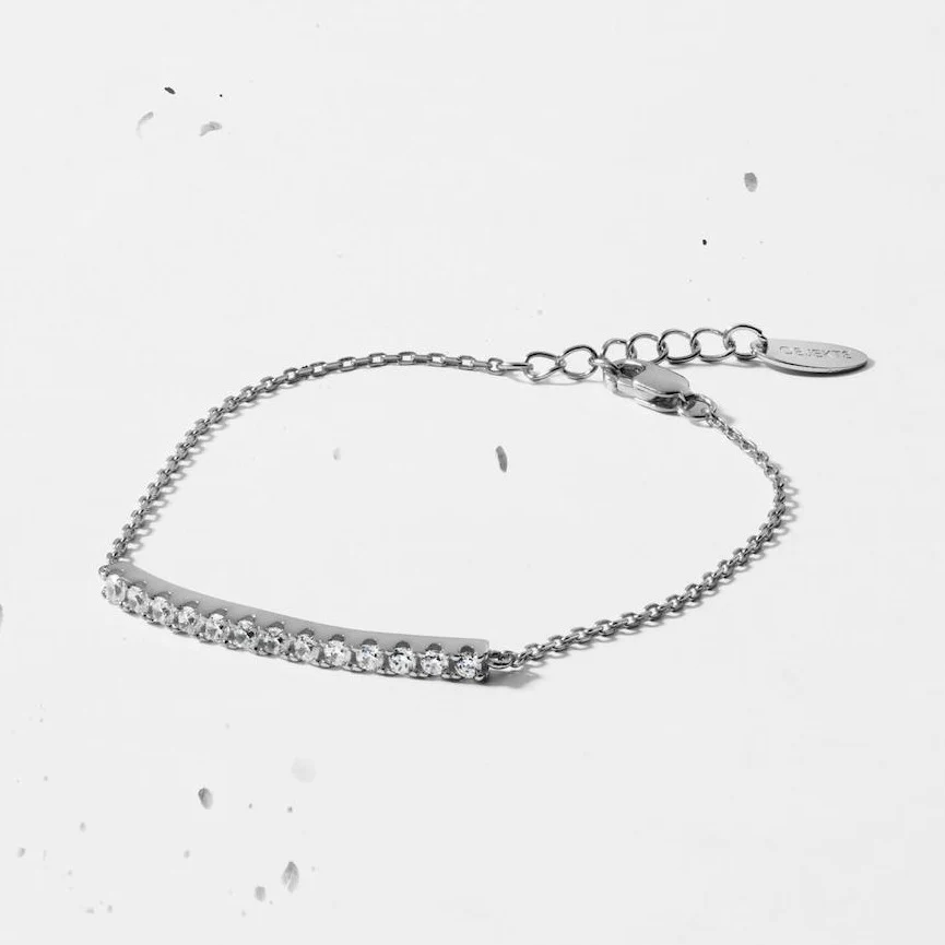 Diamante Bar Bracelet - Image 2