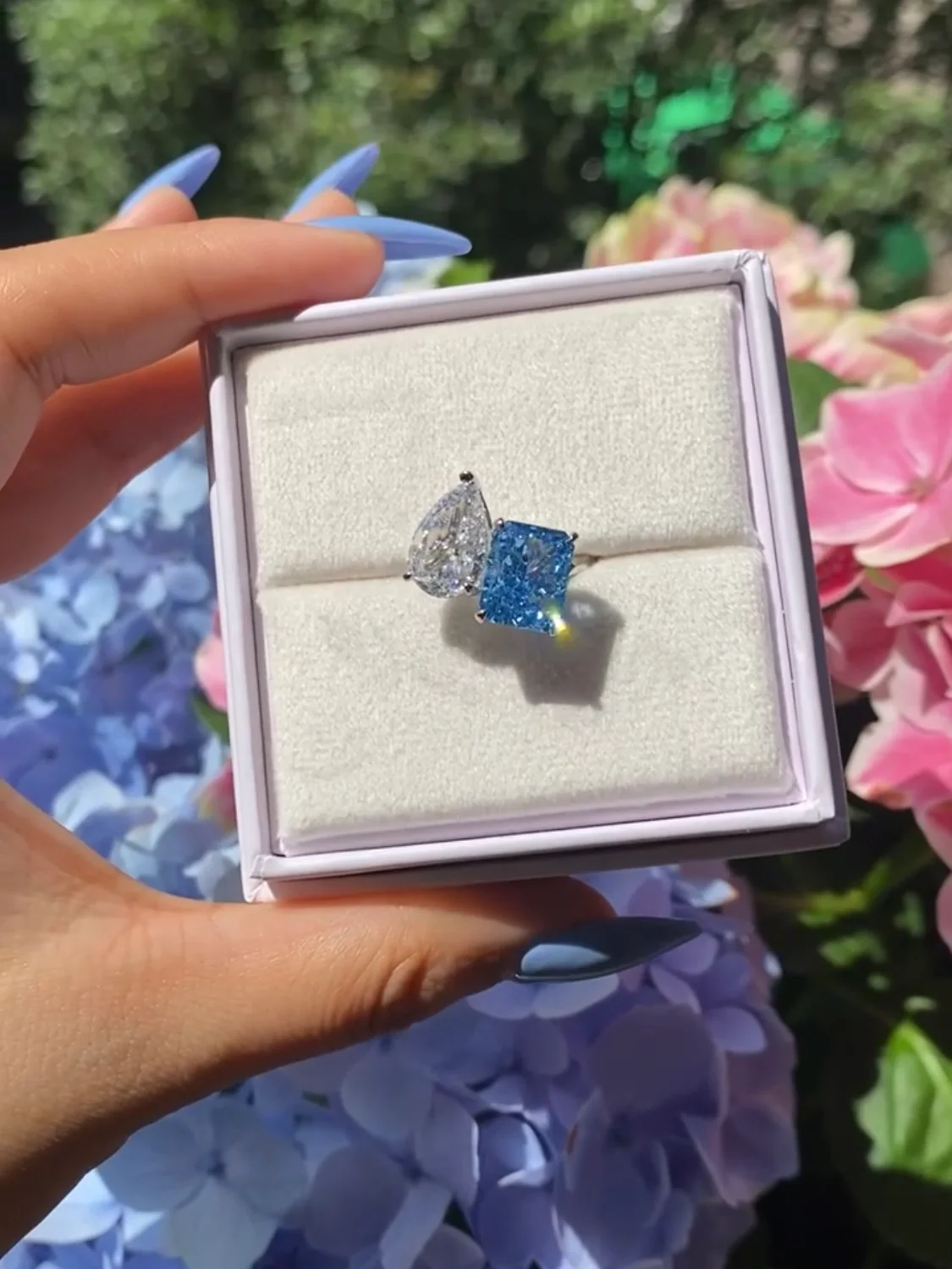 Doux Ring - Santa Maria Blue (Limited edition) - Image 4
