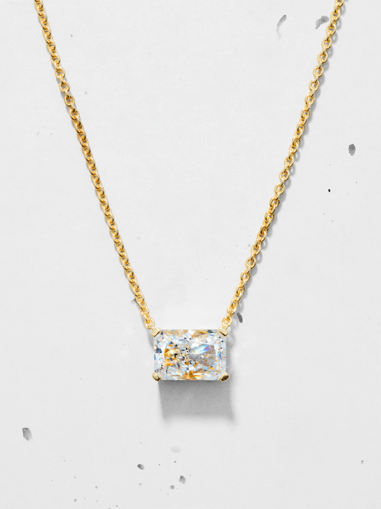 East West Radiant Pendant Necklace - Image 4