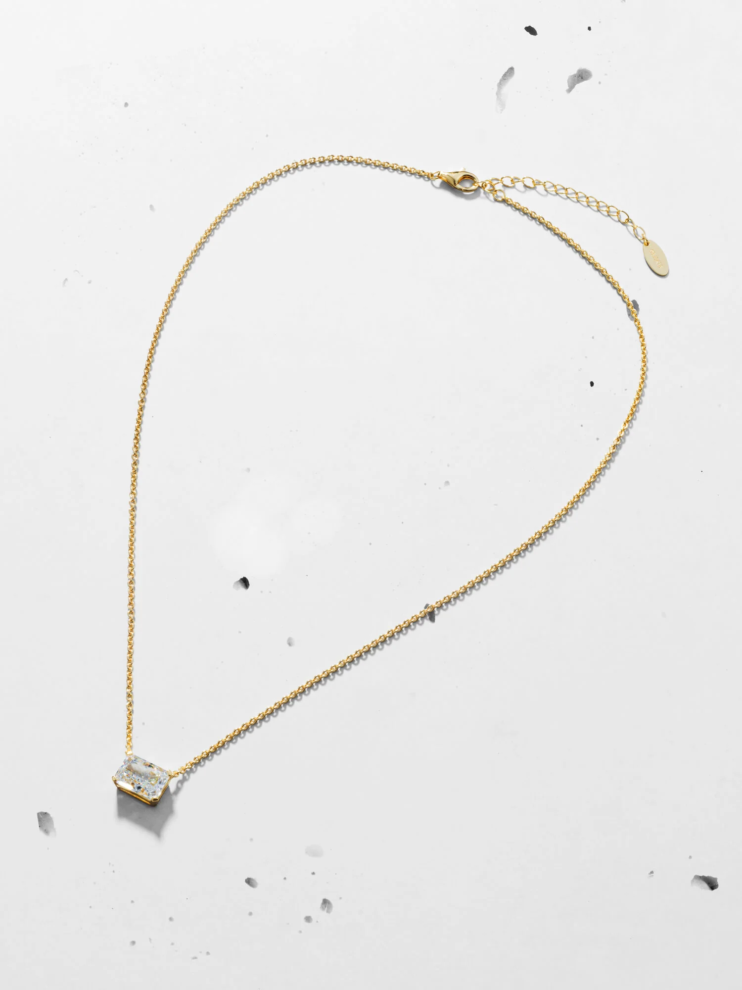 East West Radiant Pendant Necklace - Image 5