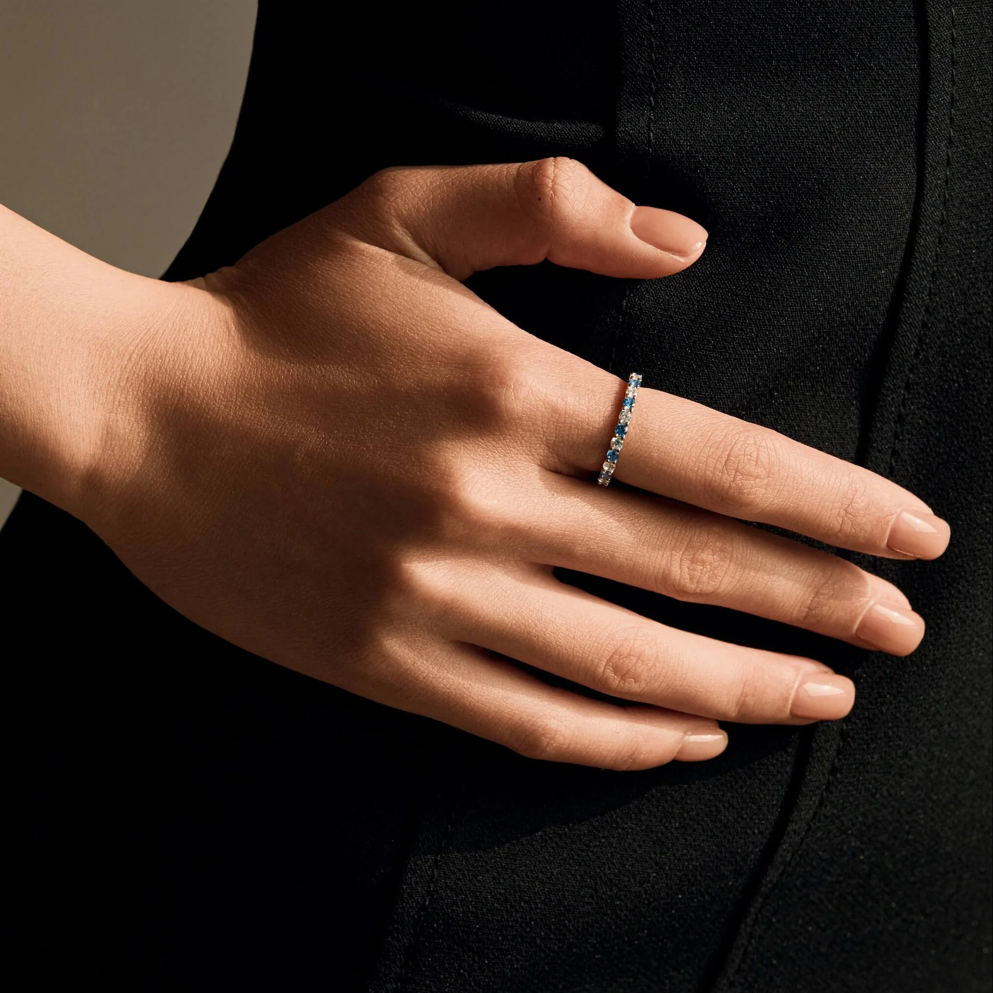 Elise Ring - Blue - Image 5