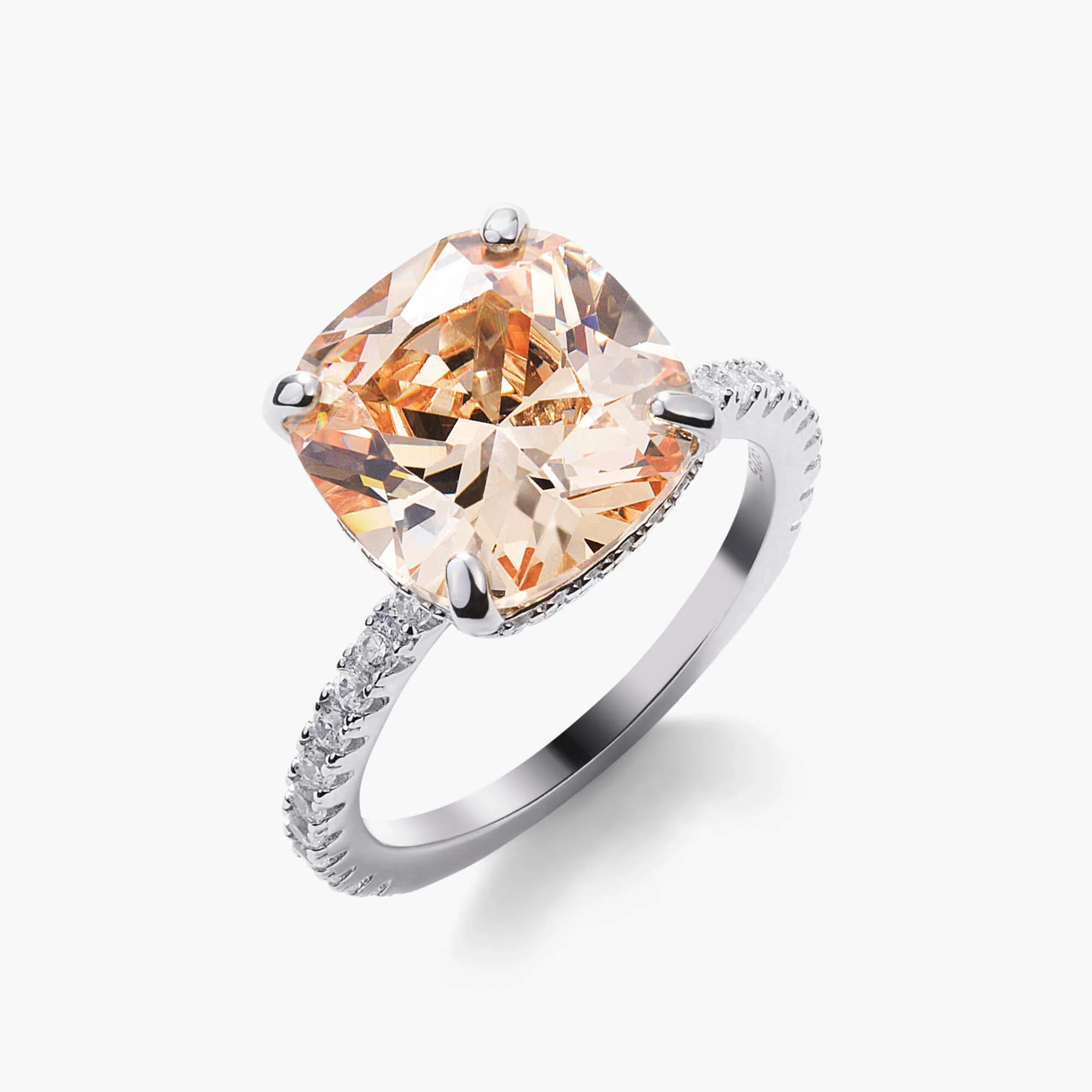 Glacies Cushion Cut Ring - Image 3