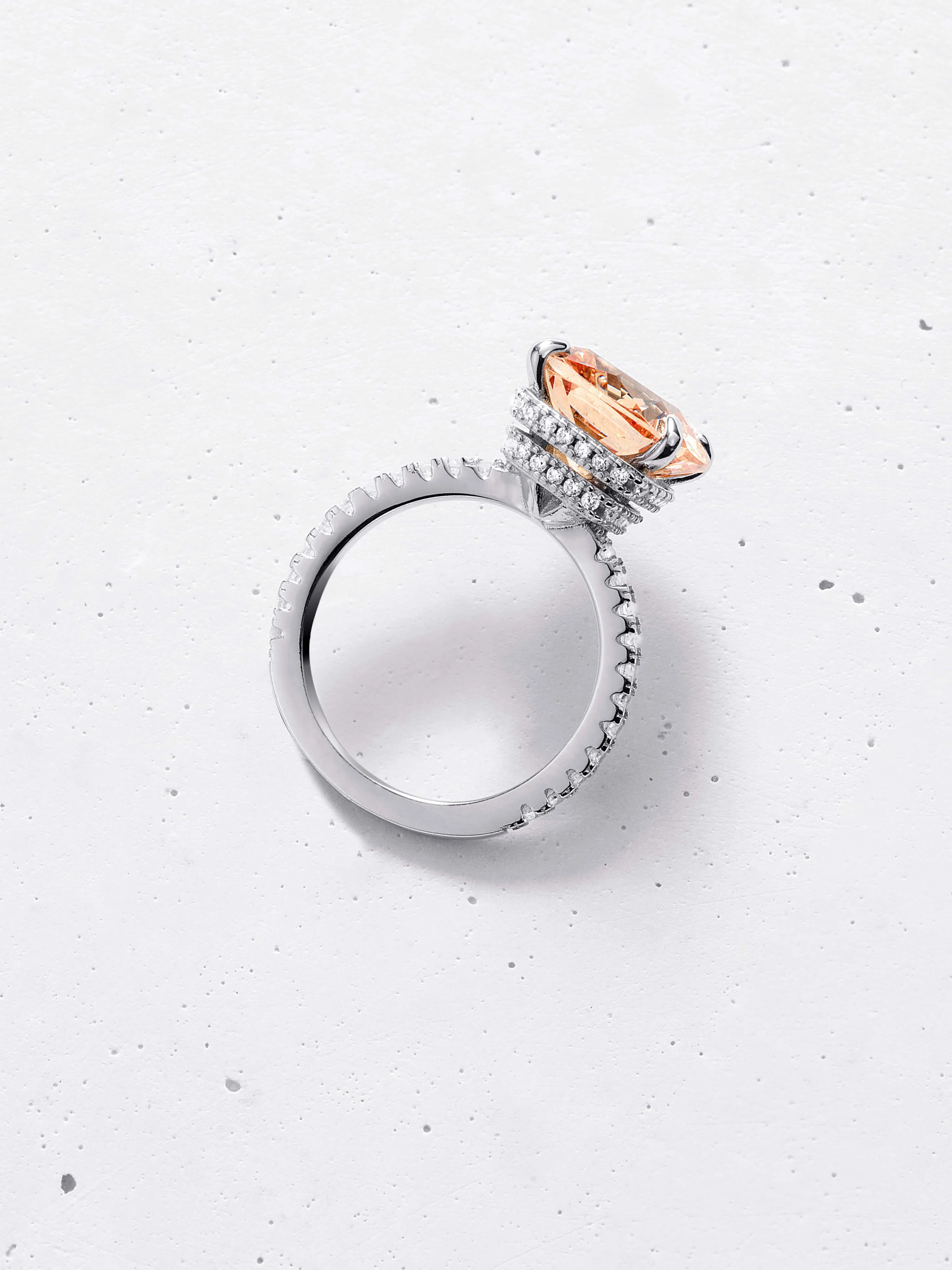 Glacies Cushion Cut Ring - Image 5