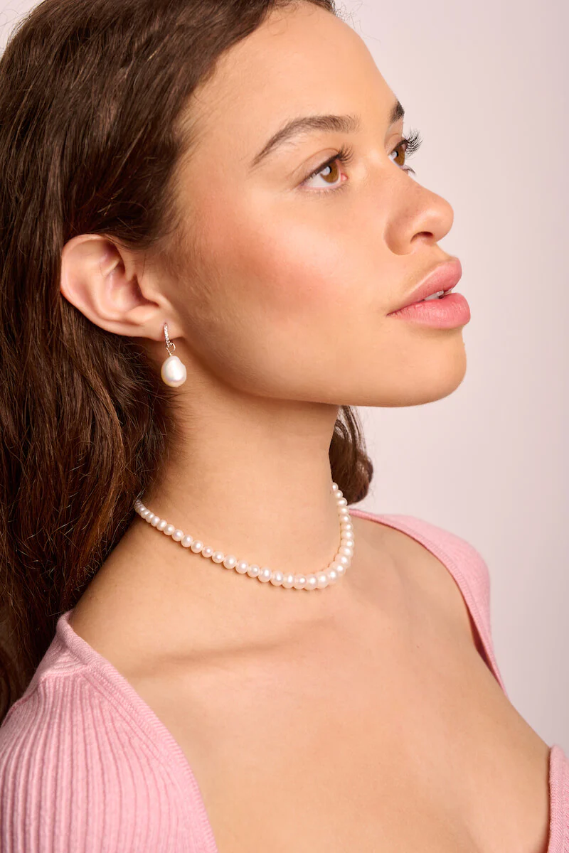 Gradiente Pearl Choker Necklace - Image 4