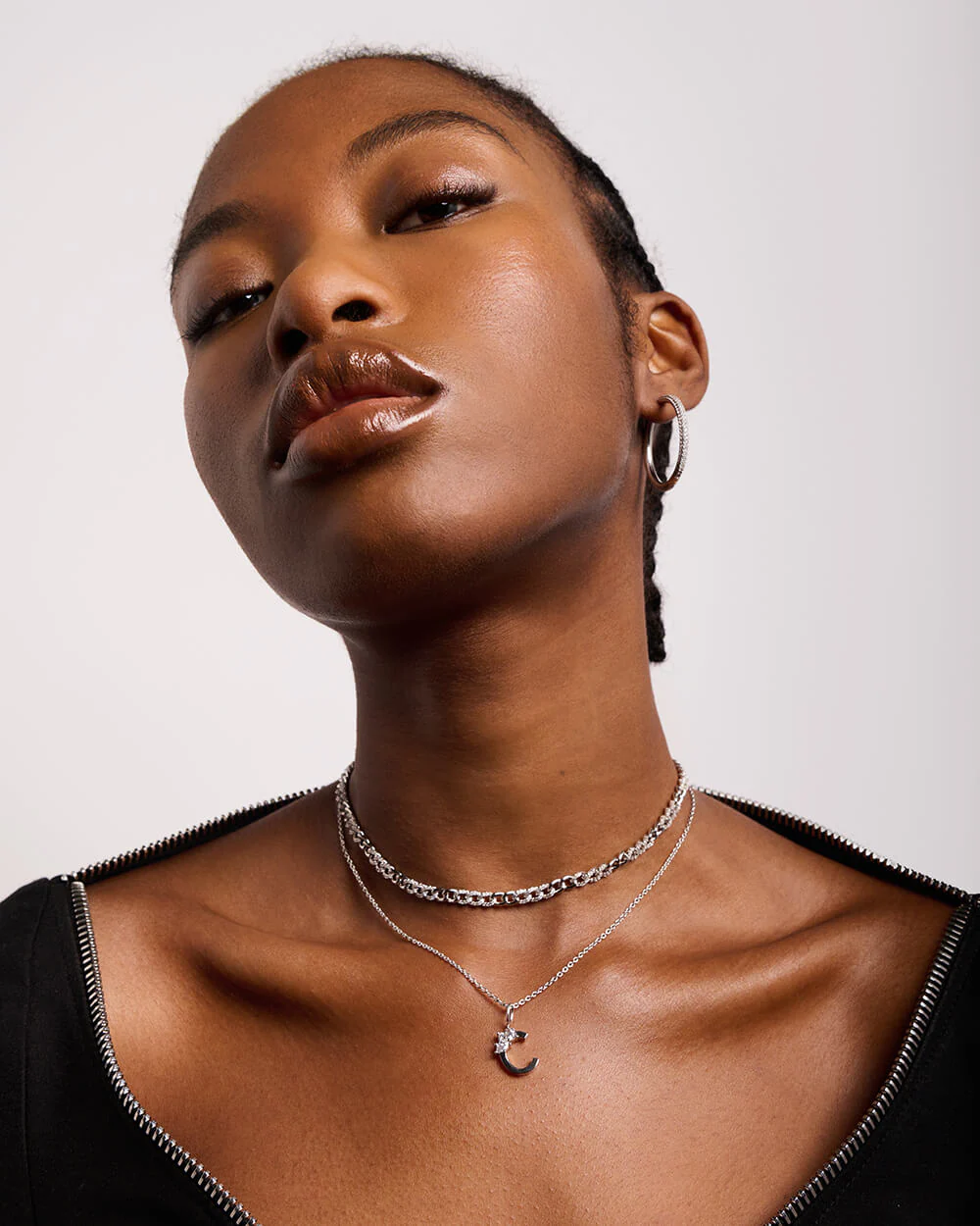 Halo Hoop Earrings - Image 3