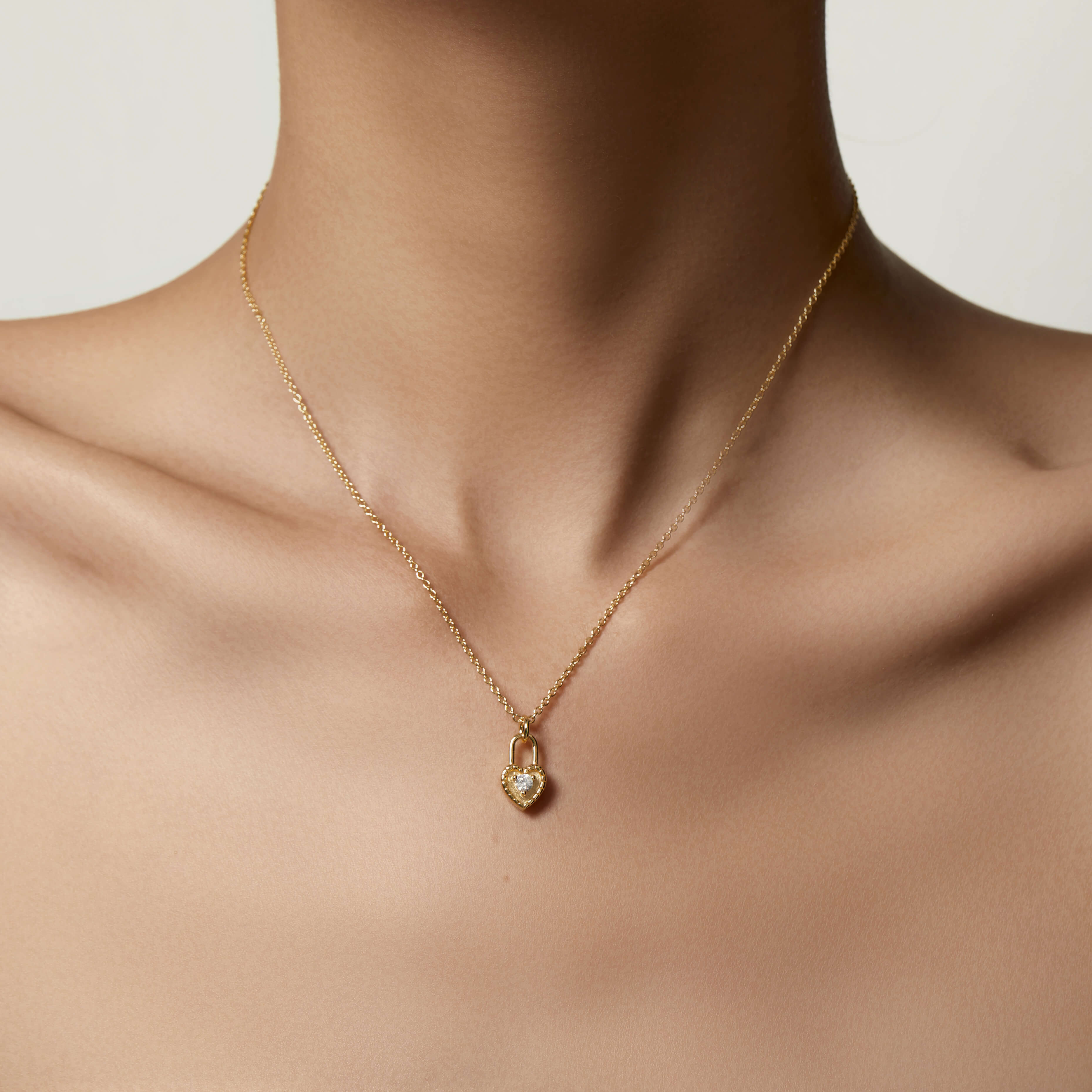 Heart Lock Necklace - Image 3