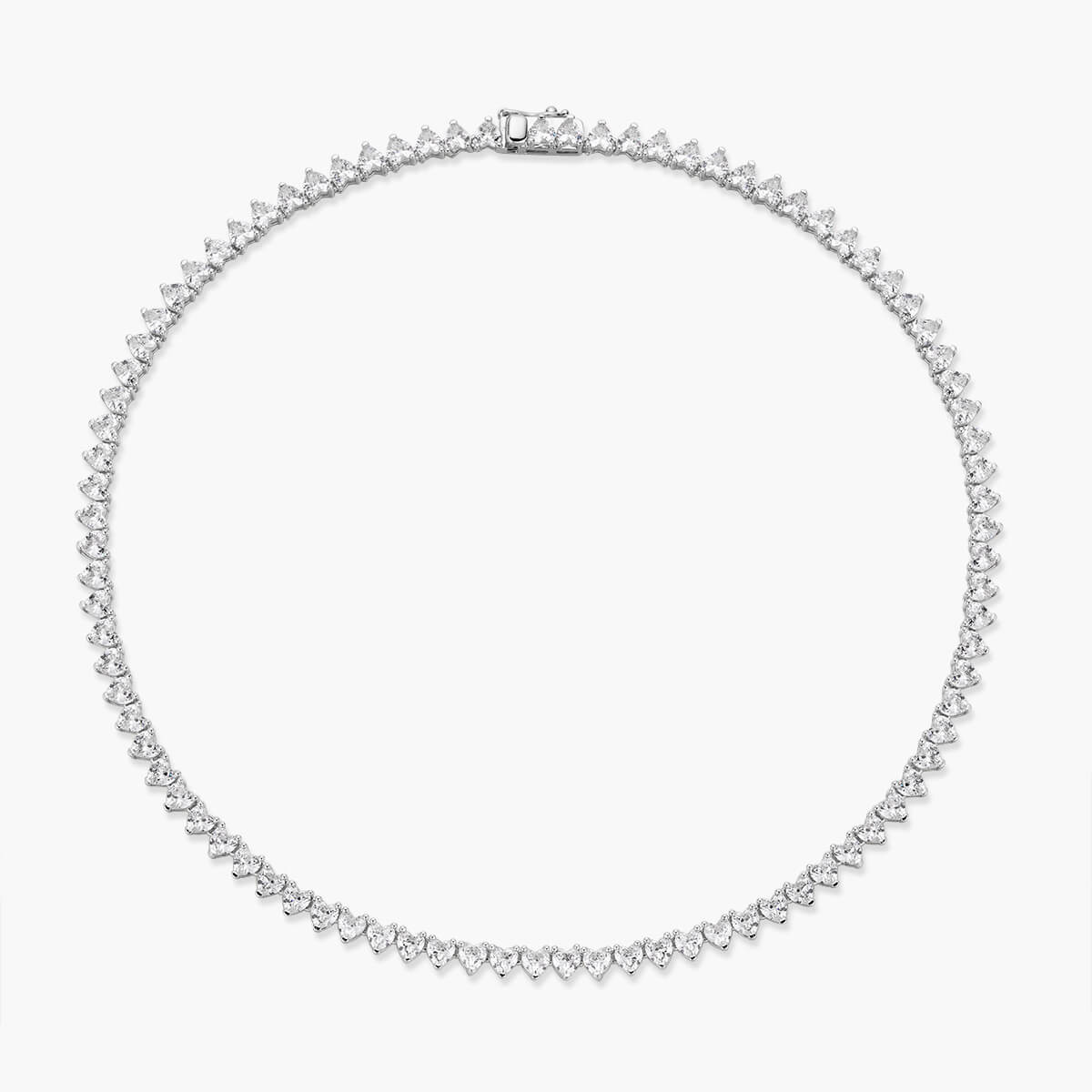 Heart Tennis Necklace - Image 11