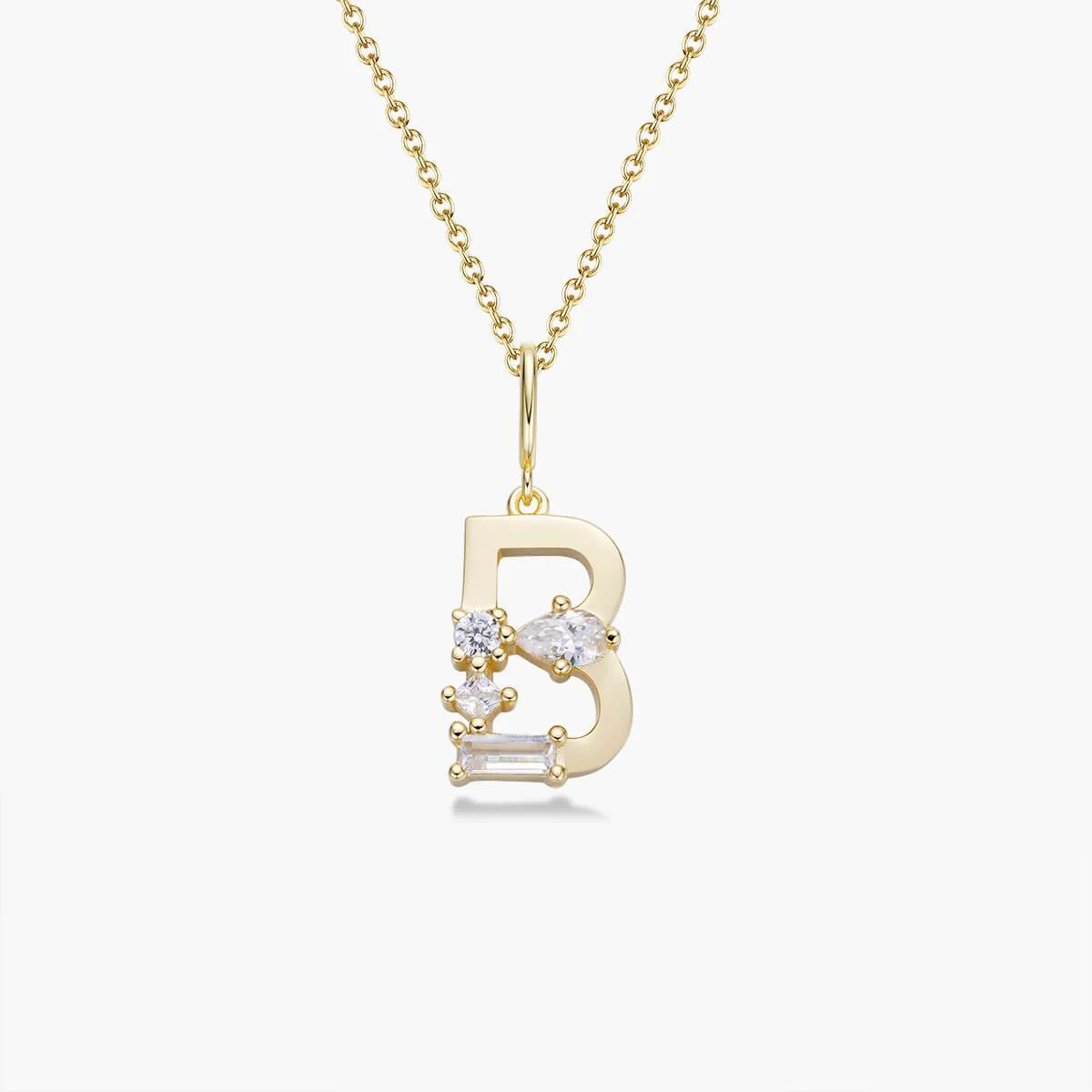 Initial Necklace | Gold - Image 16