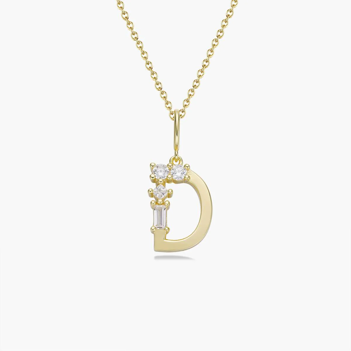 Initial Necklace | Gold - Image 17