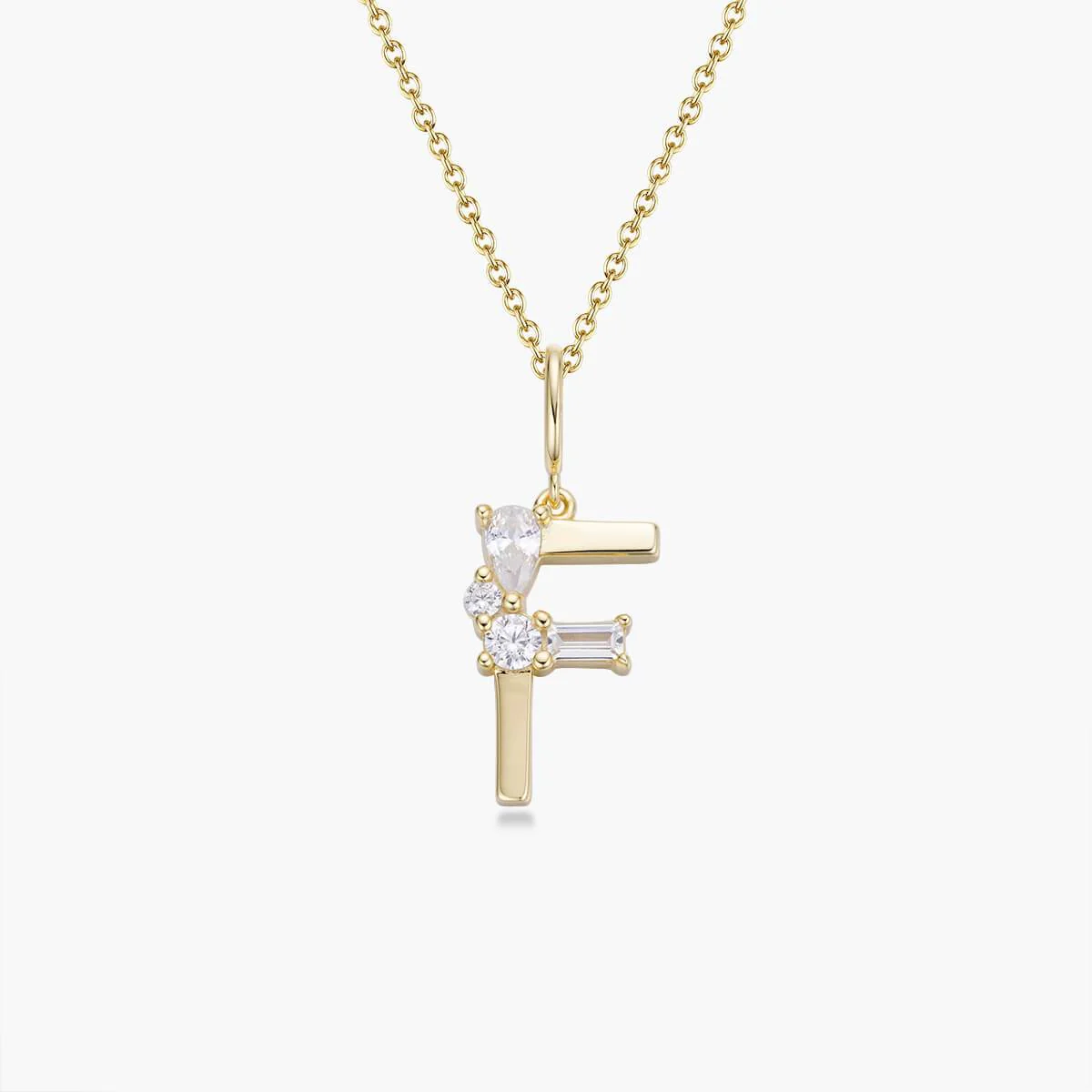 Initial Necklace | Gold - Image 19
