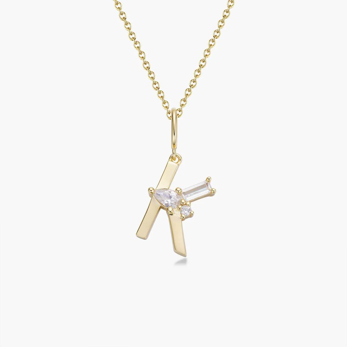 Initial Necklace | Gold - Image 24