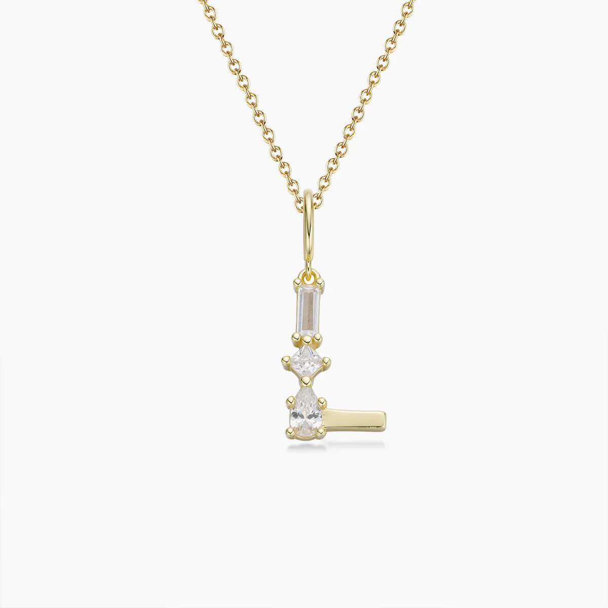 Initial Necklace | Gold - Image 25