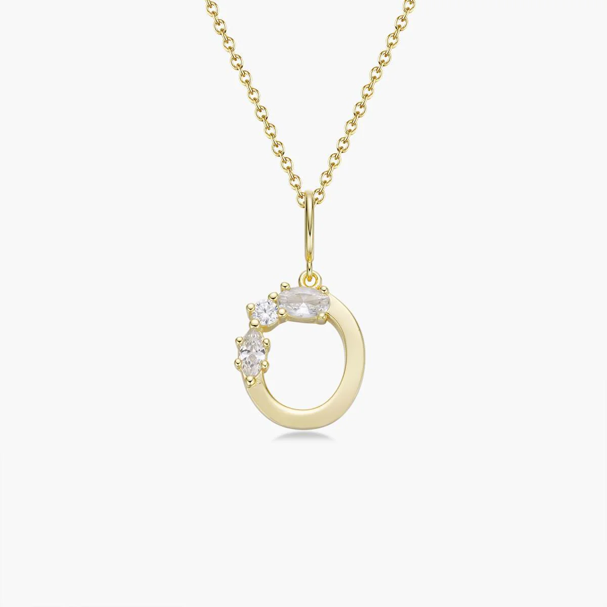 Initial Necklace | Gold - Image 27