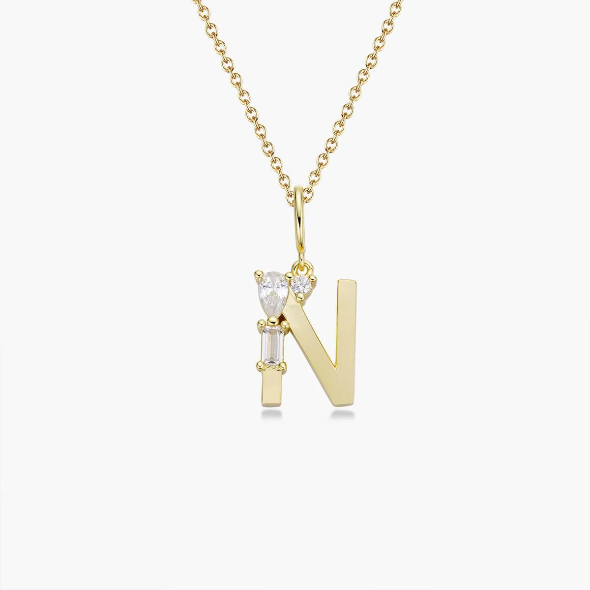 Initial Necklace | Gold - Image 28
