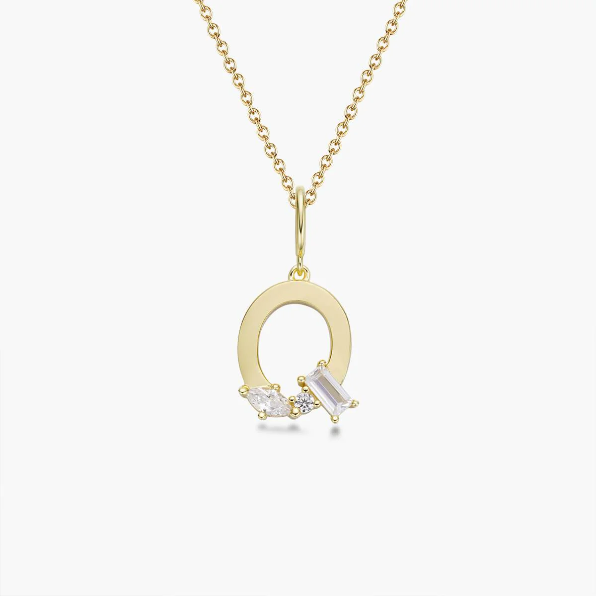 Initial Necklace | Gold - Image 30