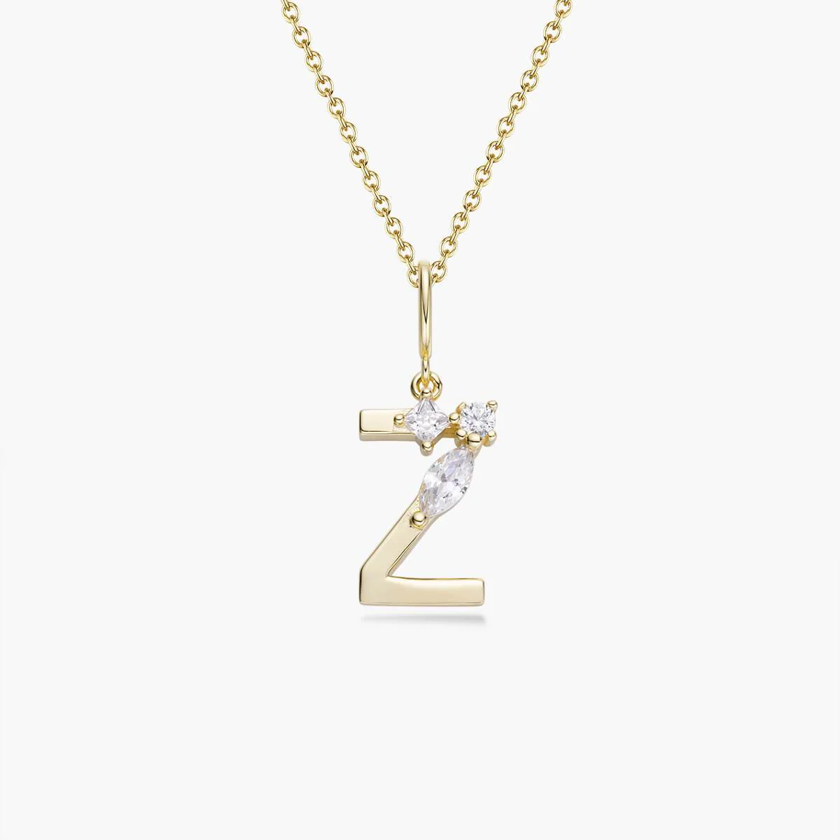 Initial Necklace | Gold - Image 39