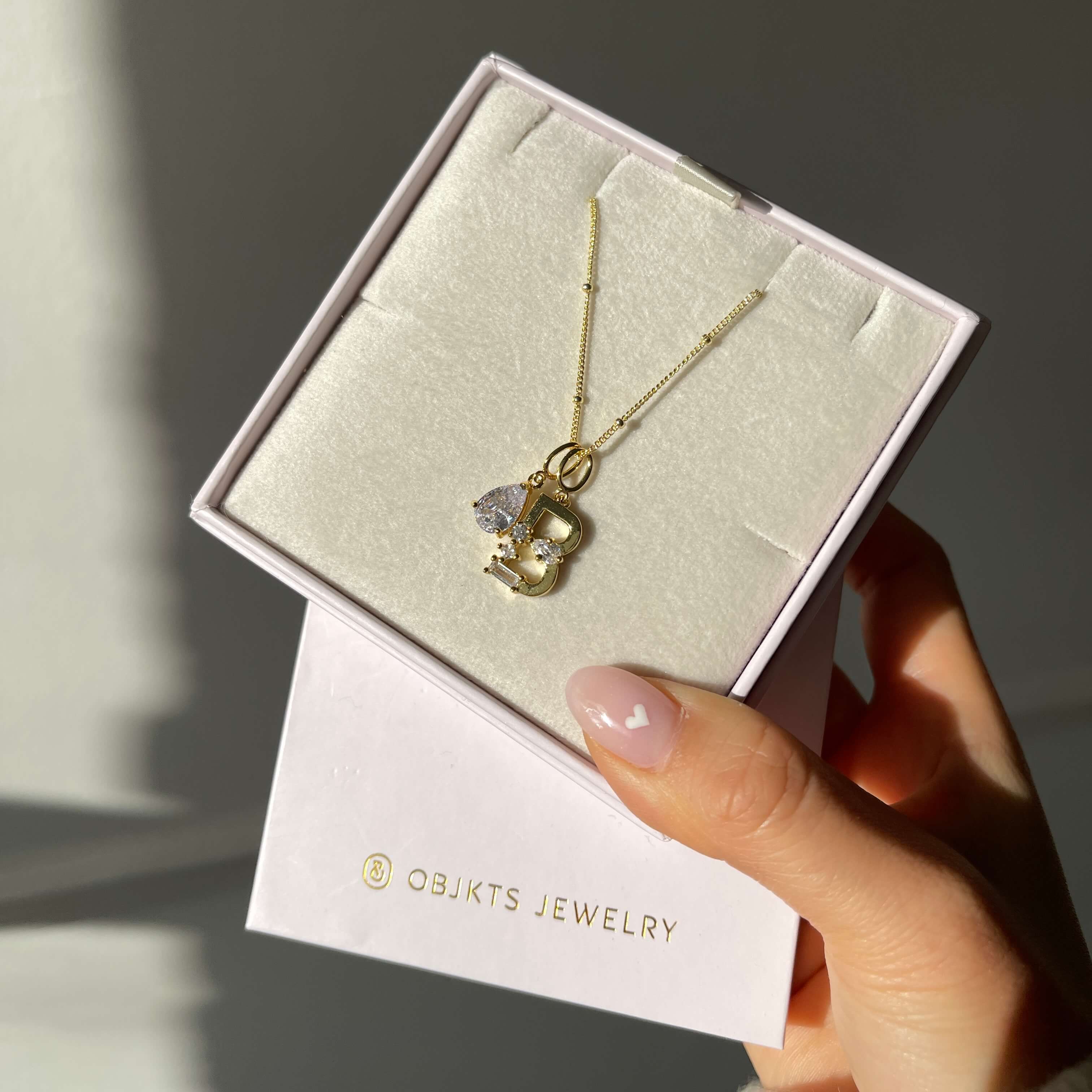Initial Necklace | Gold - Image 41