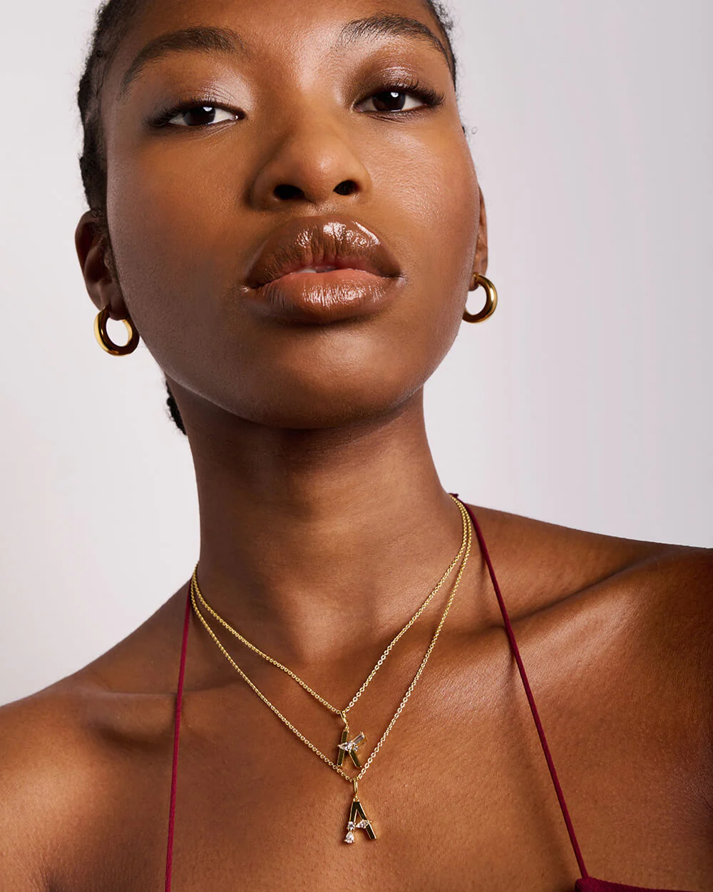 Initial Necklace | Gold - Image 5