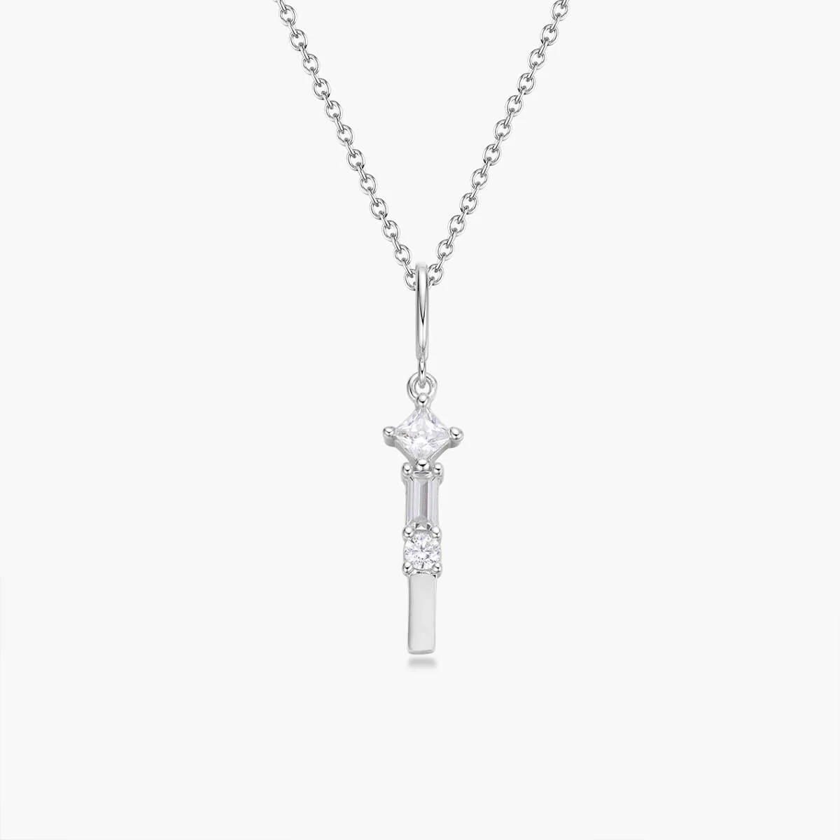 Initial Necklace | Platinum - Image 13