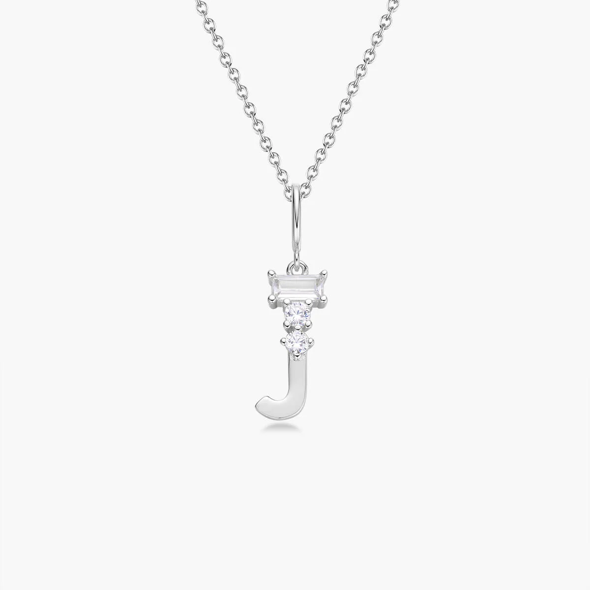 Initial Necklace | Platinum - Image 14