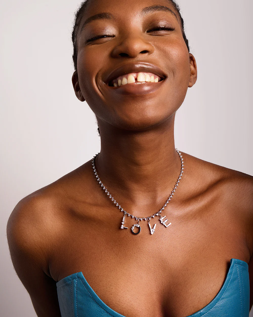 Initial Necklace | Platinum - Image 2