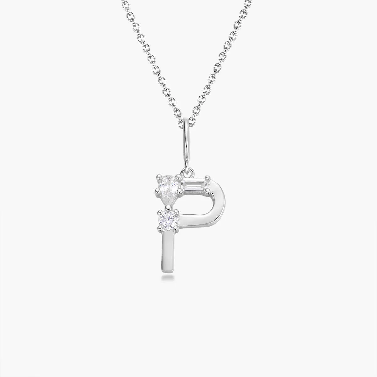 Initial Necklace | Platinum - Image 20