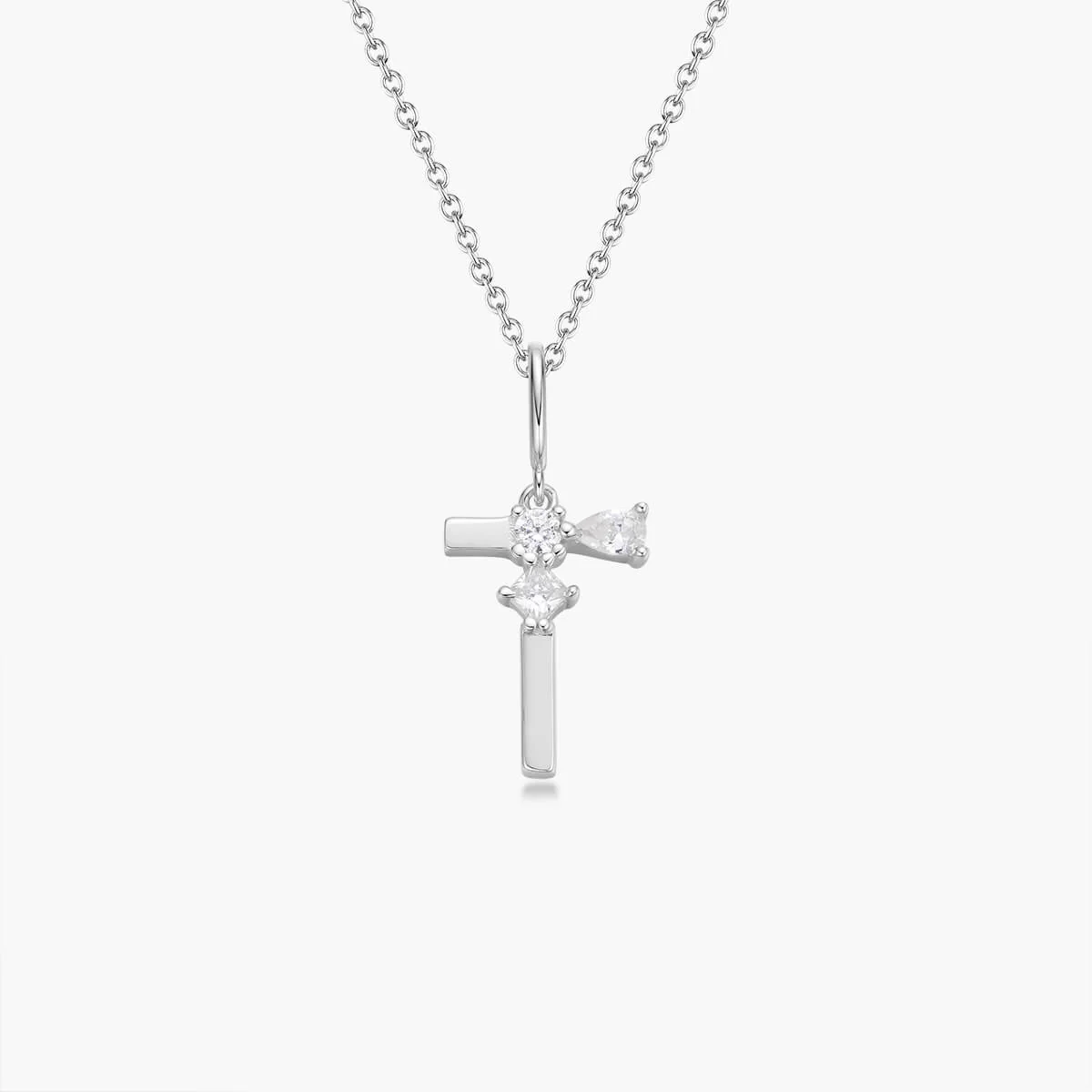 Initial Necklace | Platinum - Image 24