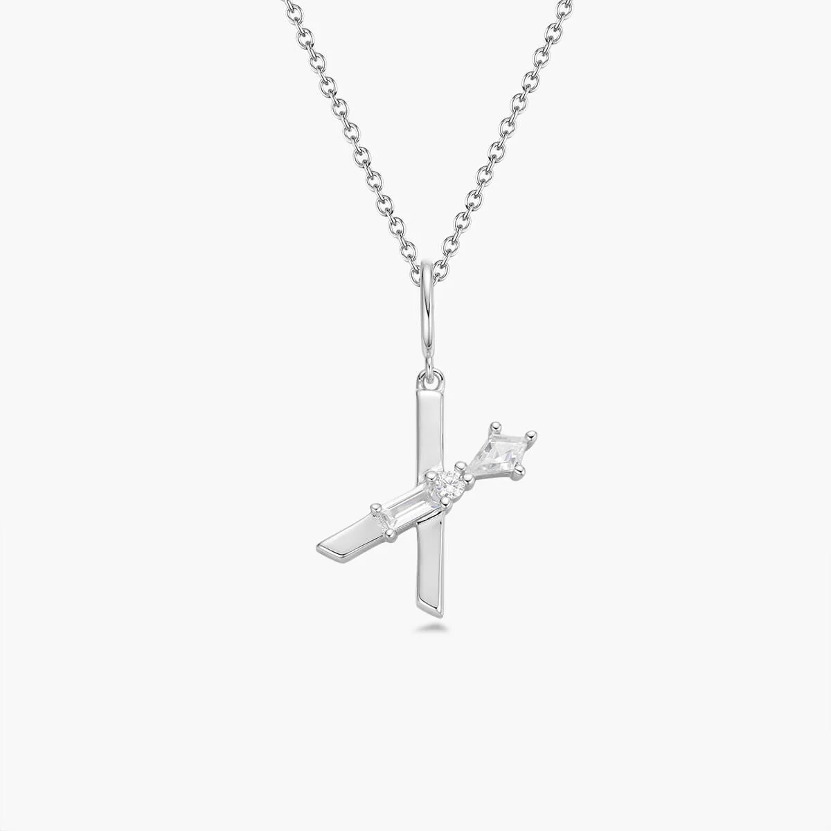 Initial Necklace | Platinum - Image 28