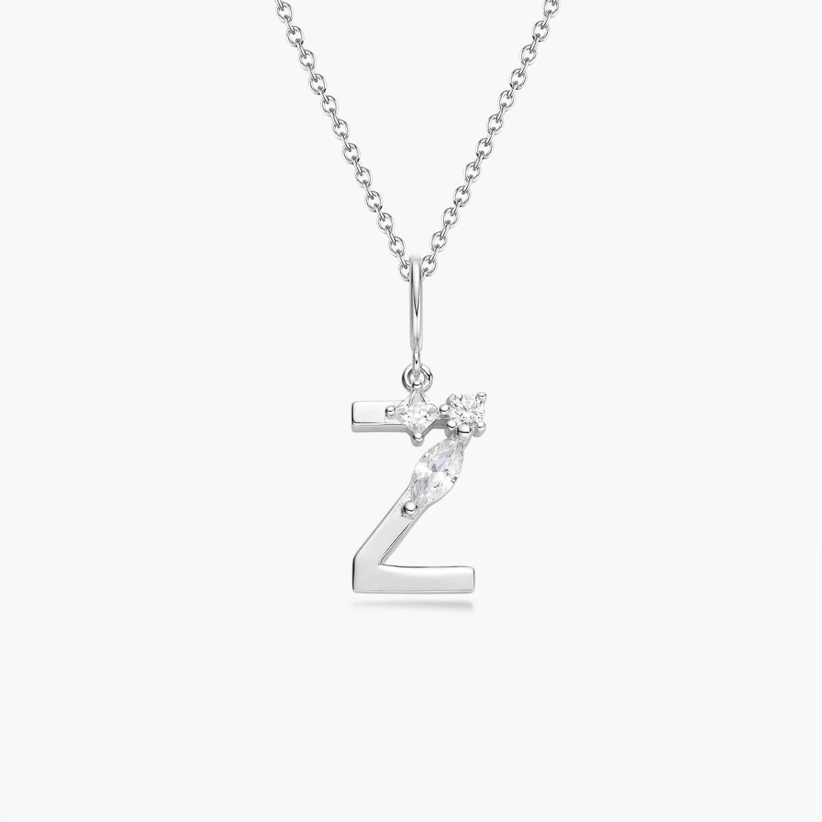 Initial Necklace | Platinum - Image 30