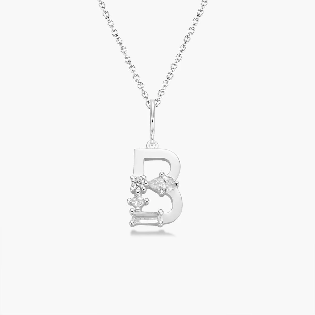 Initial Necklace | Platinum - Image 6