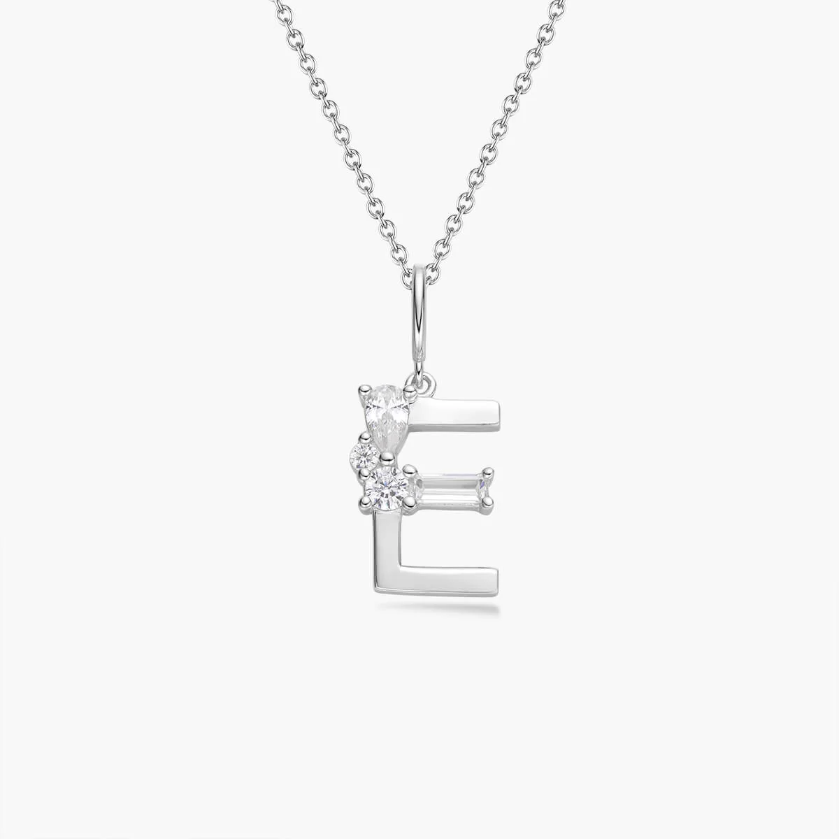 Initial Necklace | Platinum - Image 9