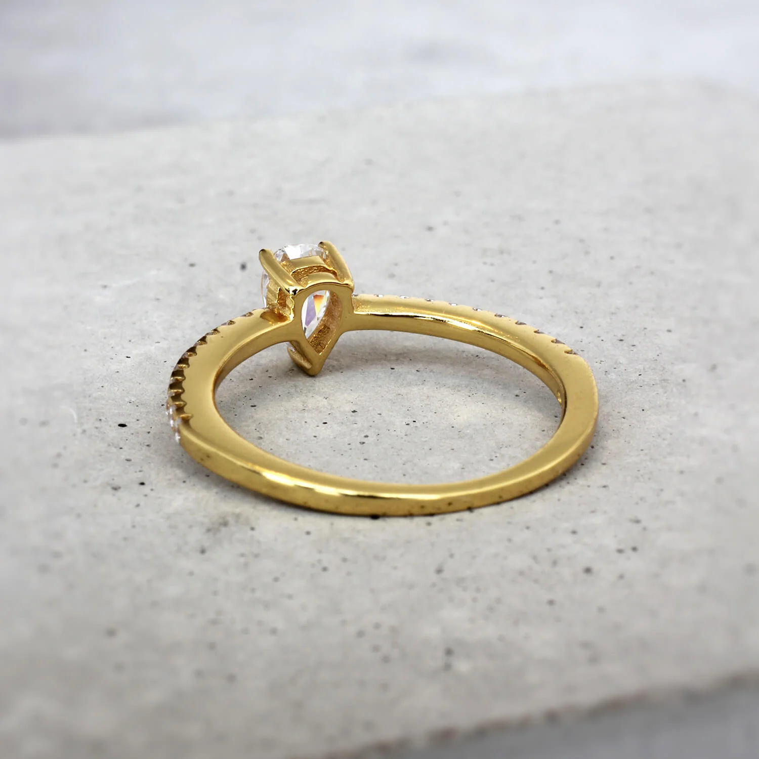 Lavo Dainty Pear-cut Ring - Image 5
