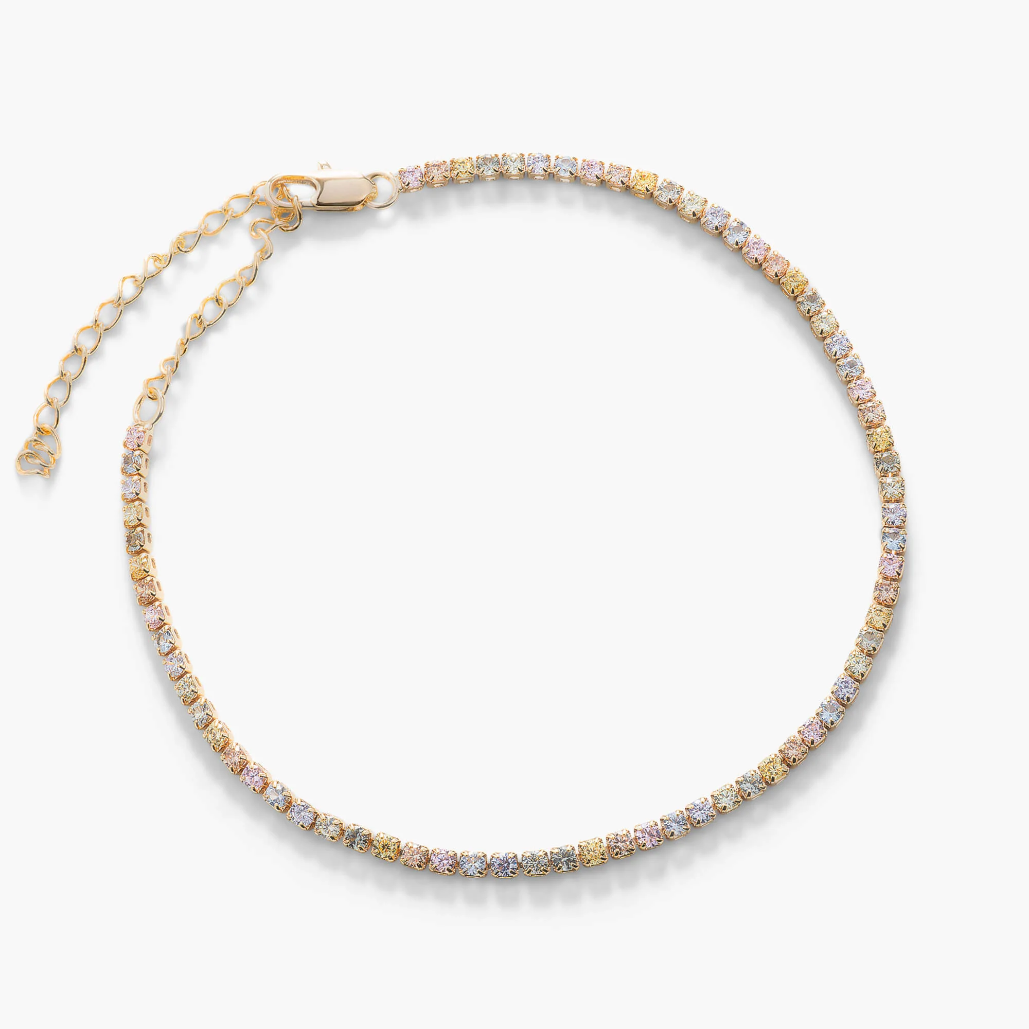 Linea Pastel Crystal Choker (2mm) - Image 4