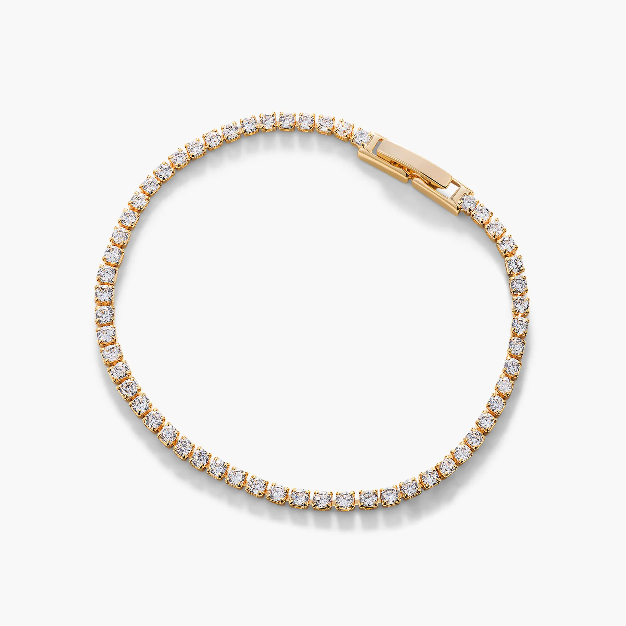 Linea Tennis Bracelet (2mm) - Image 3