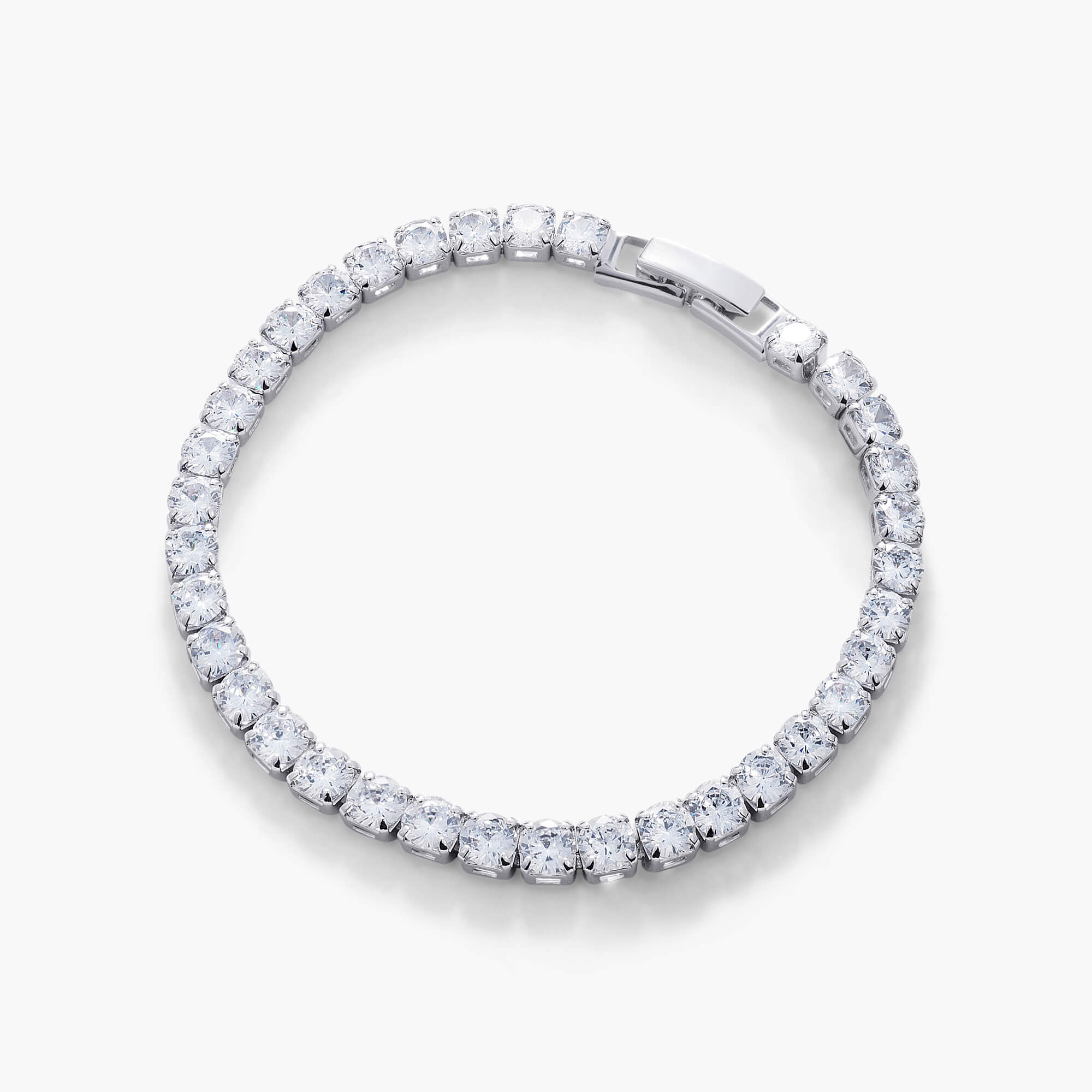 Linea Tennis Bracelet (4mm) - Image 4