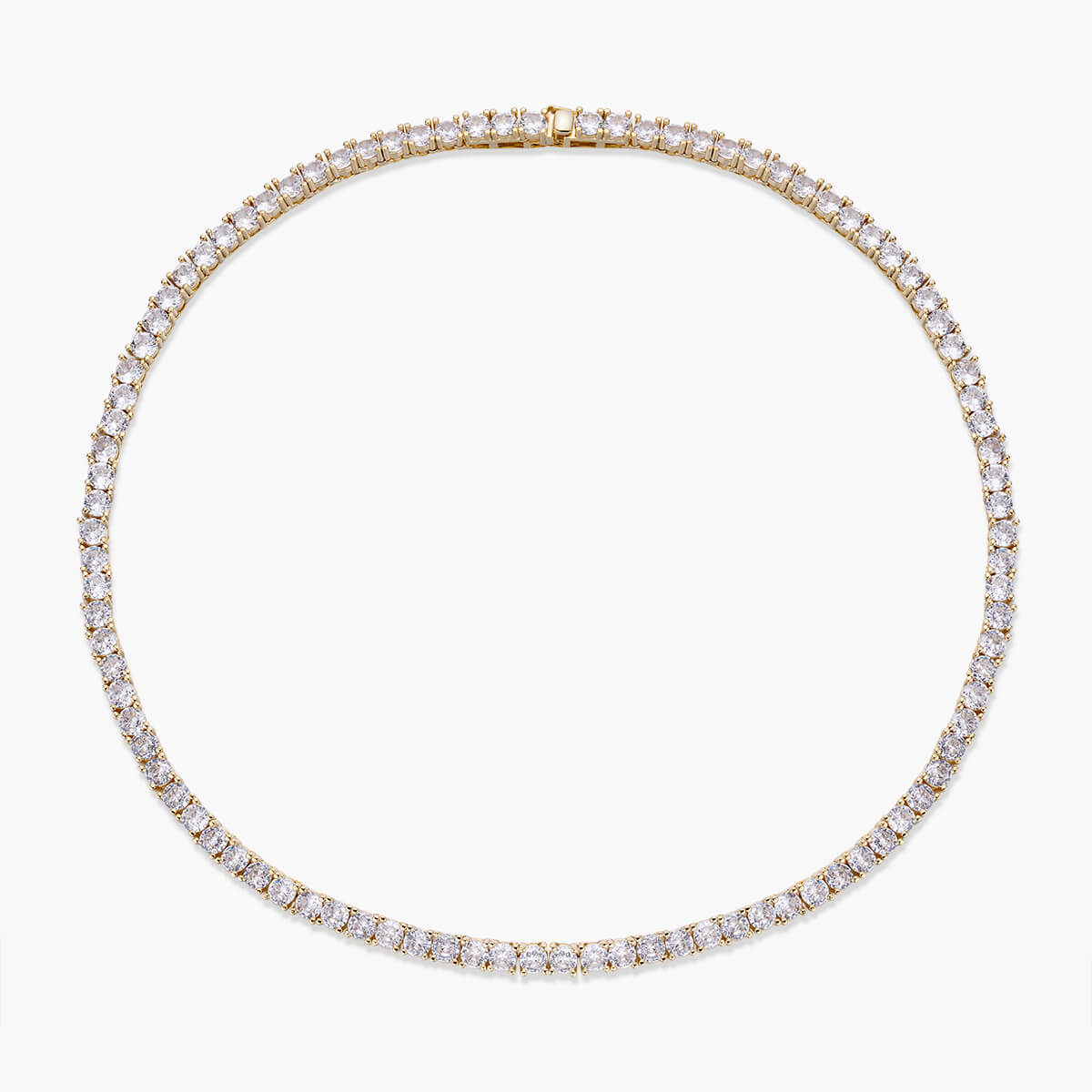 Mens Tennis Necklace (4mm) - Image 3