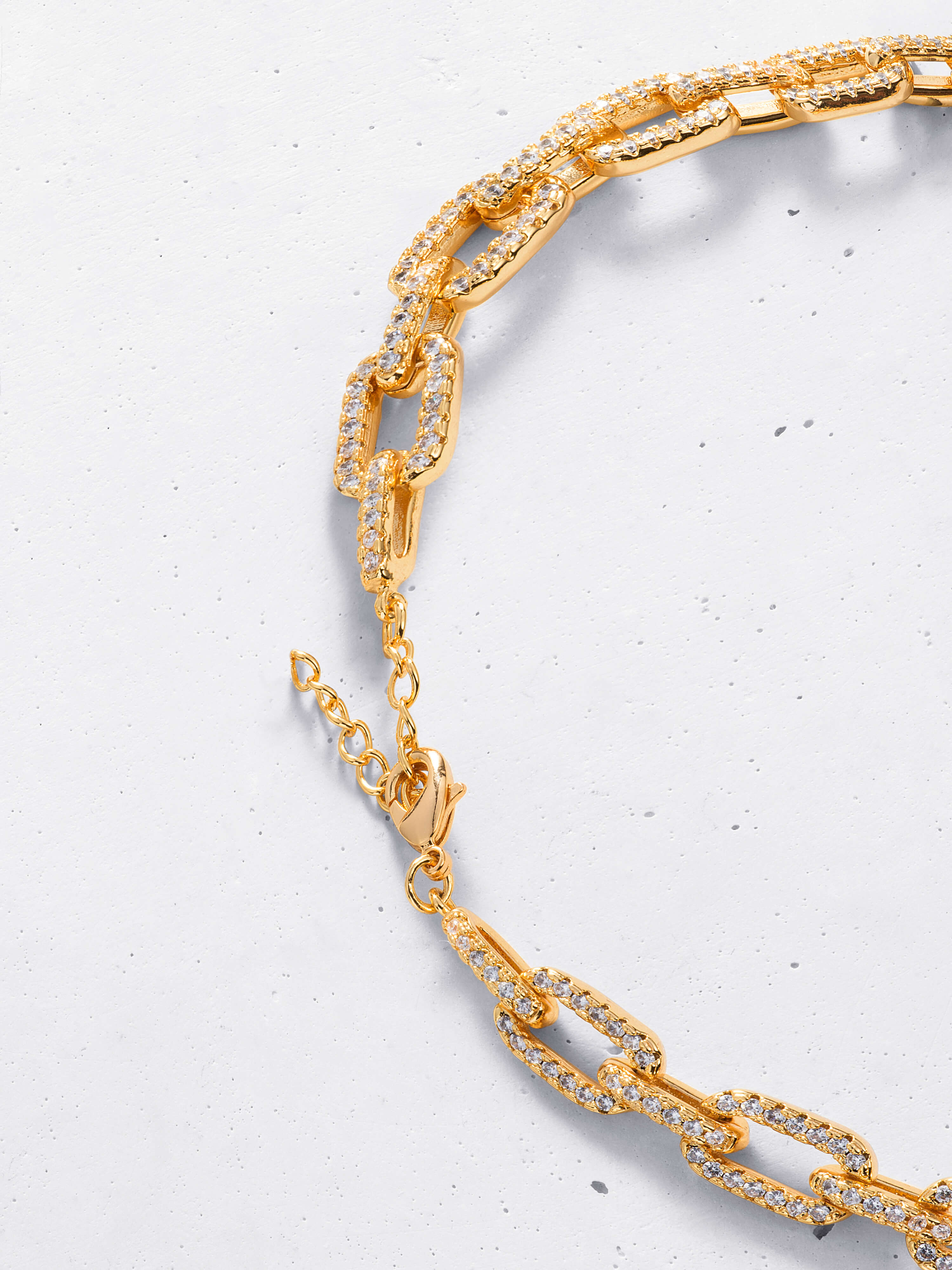 Pavé Chain Link Bracelet - Image 4