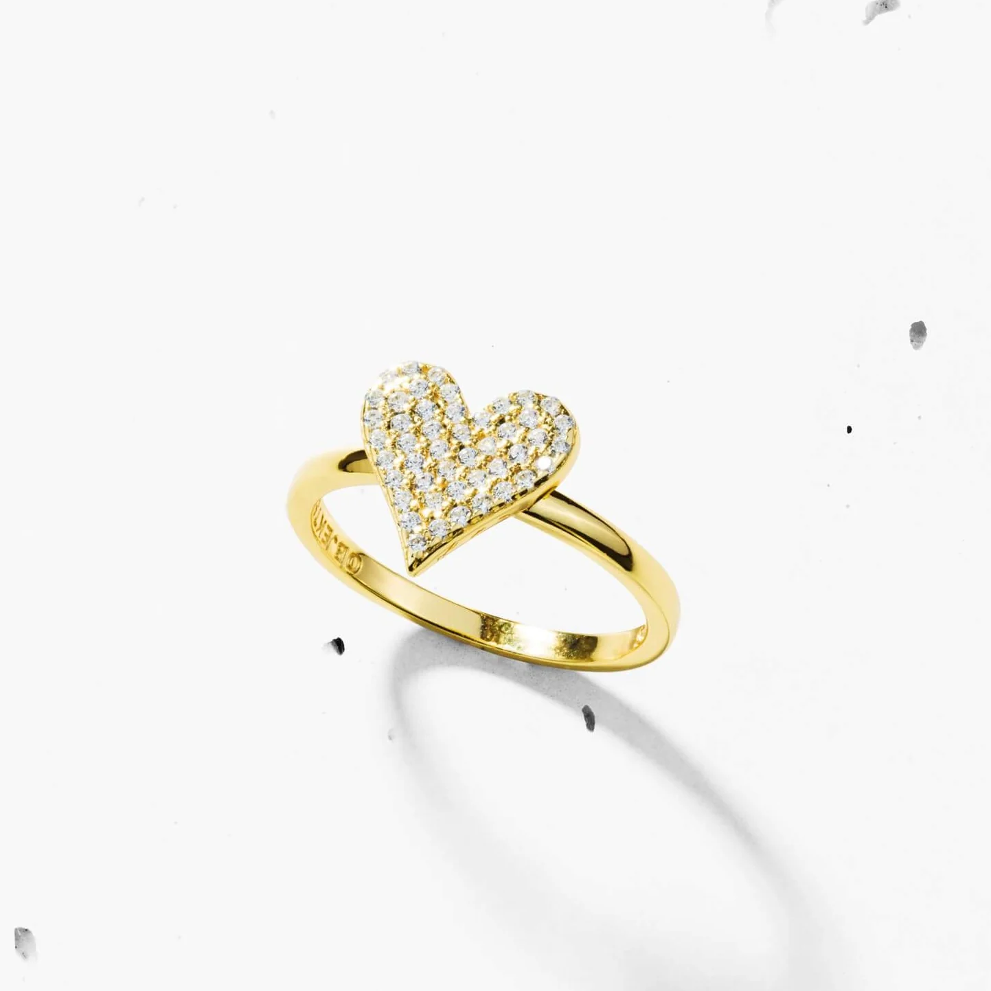Pave Heart Ring - Image 2
