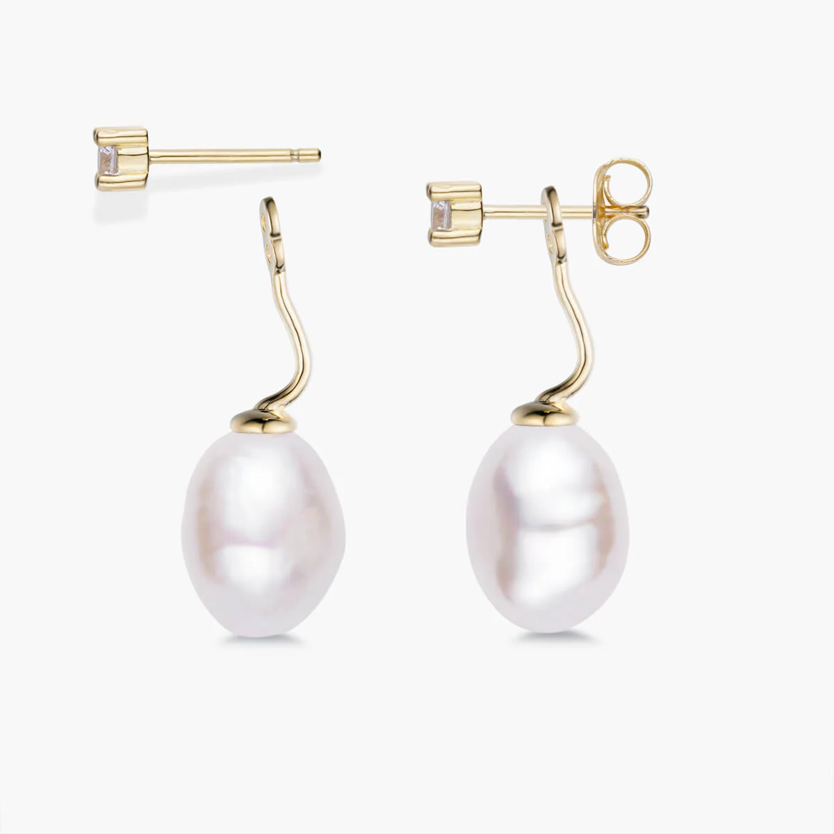 Pearl Ear Jacket - Baroque - Image 3