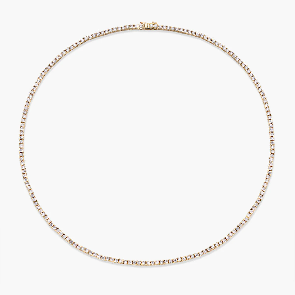 Petite Tennis Necklace (2mm) - Image 3